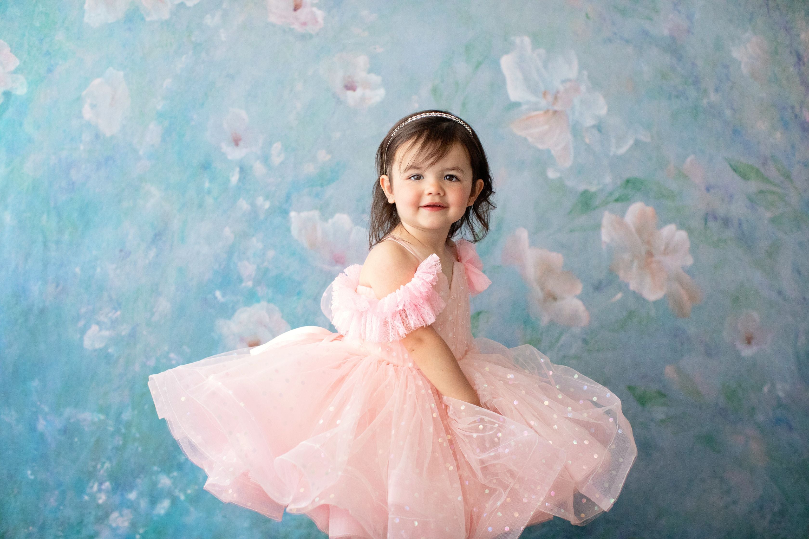 Confetti Dream - Choose Your Color & Style | Petal-Length Gown | Editorial Dress, Couture Gown, Perfect for Special Occasions
