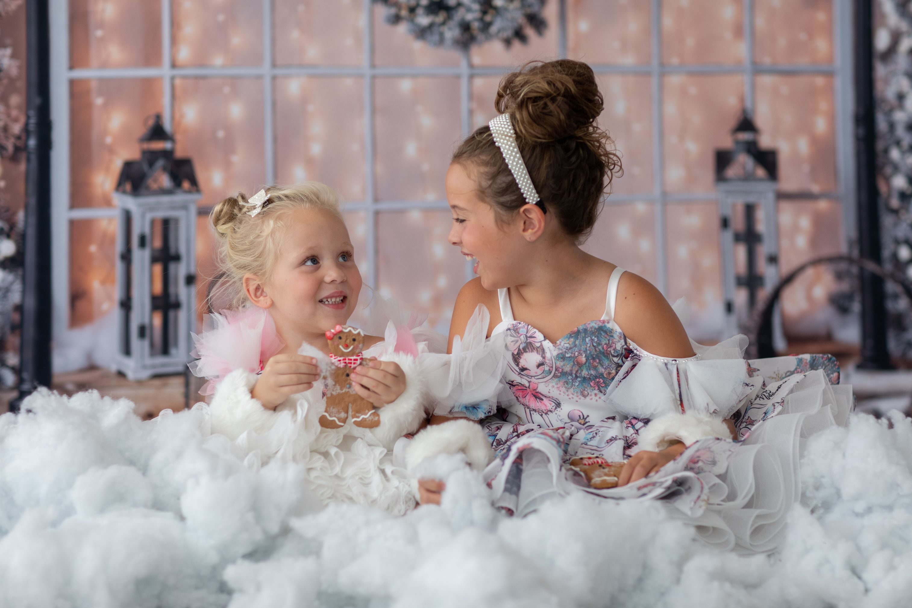 Ballerina Pastel "Nutcracker" -Petal Length Dress ( 4 Year - Petite 5 Year)