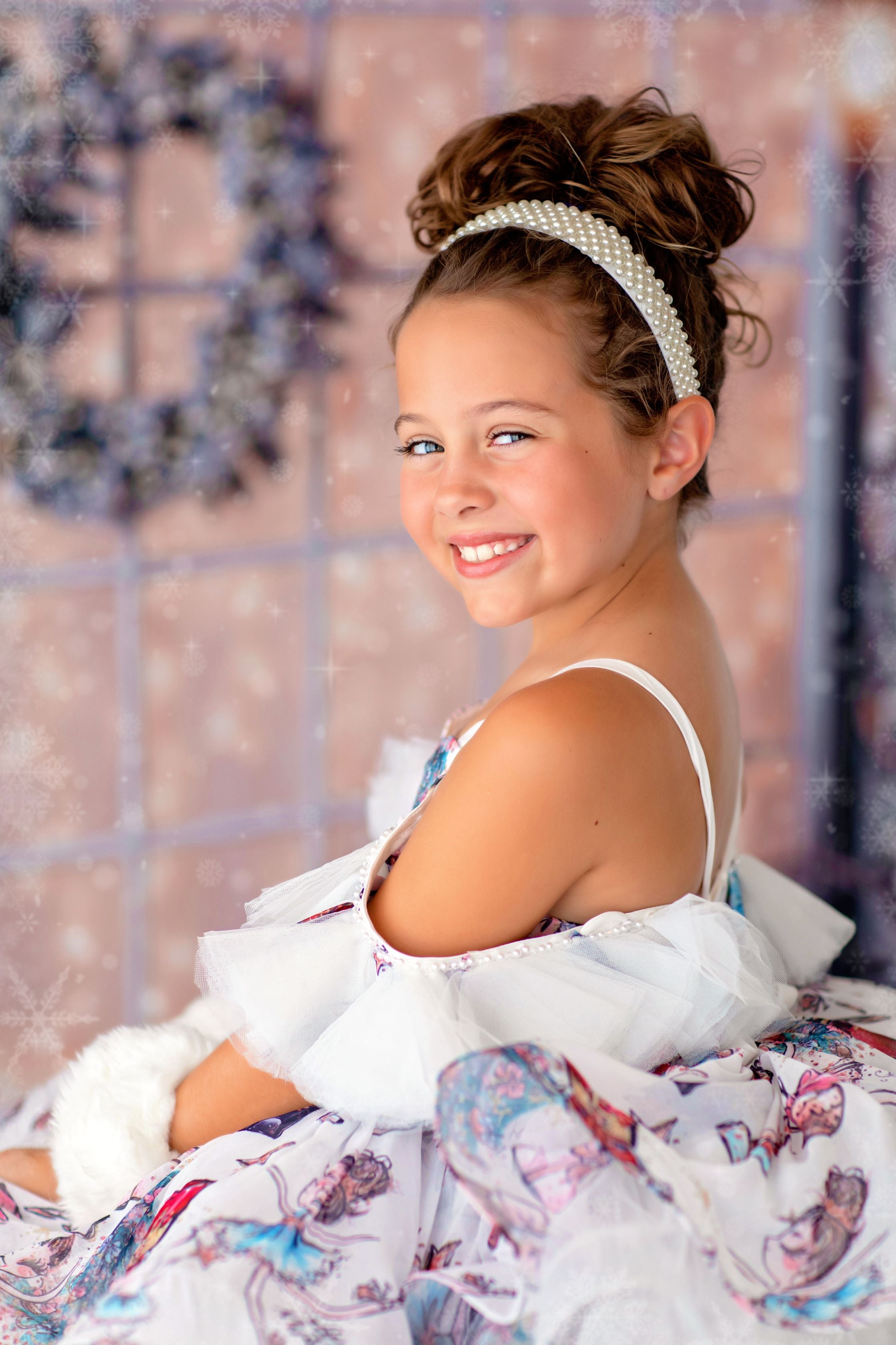 Ballerina Pastel "Nutcracker" -Petal Length Dress ( 4 Year - Petite 5 Year)