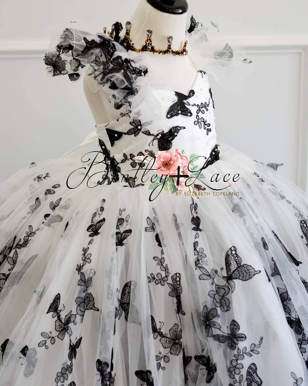 Butterfly Song Gown- select your silhouette Floor Length Gown Editorial Dress, Couture Gown, Special Occasion Dress