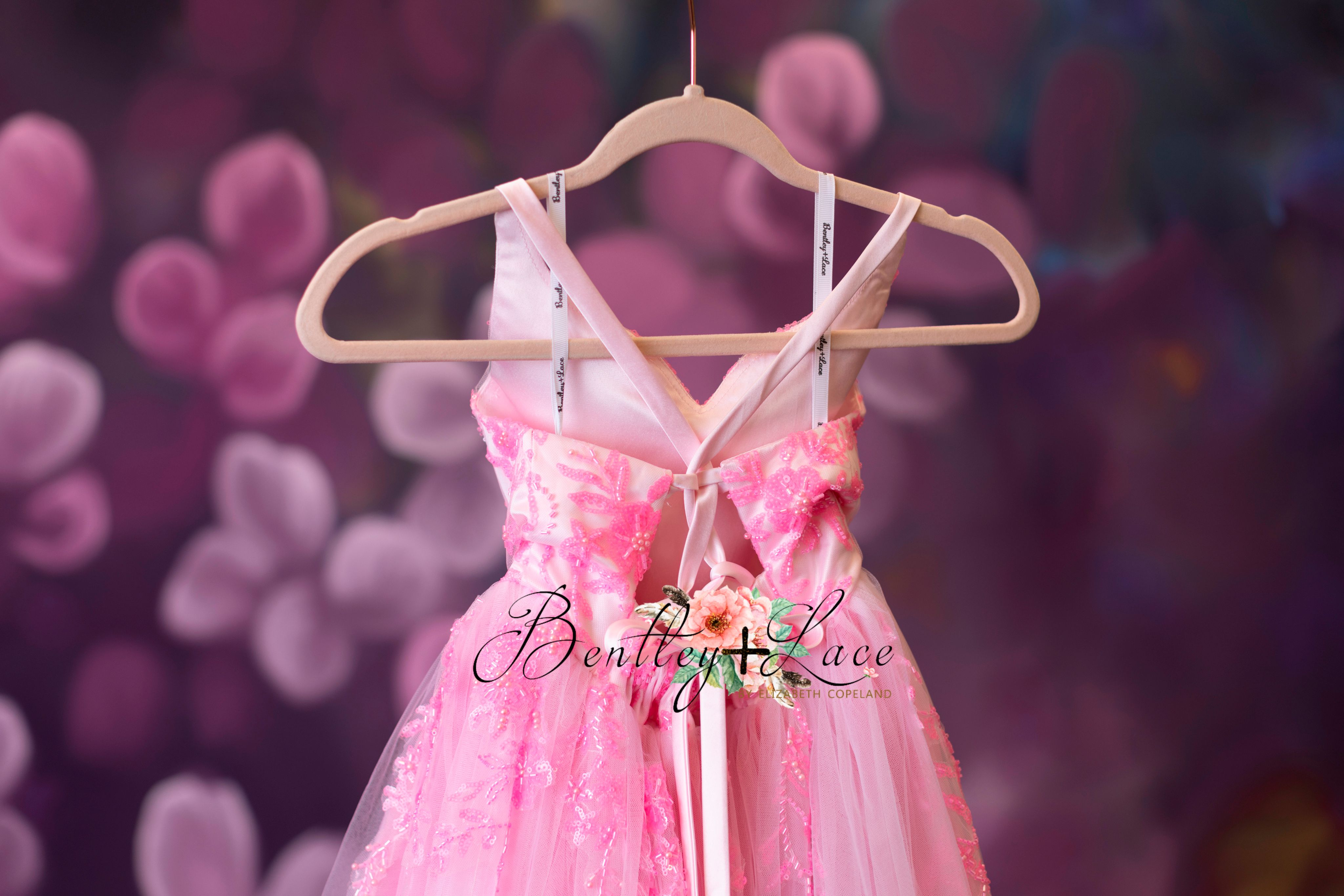 "Pink Dazzle" - Tulle Floor Length ( 8 Year - 9 Year)