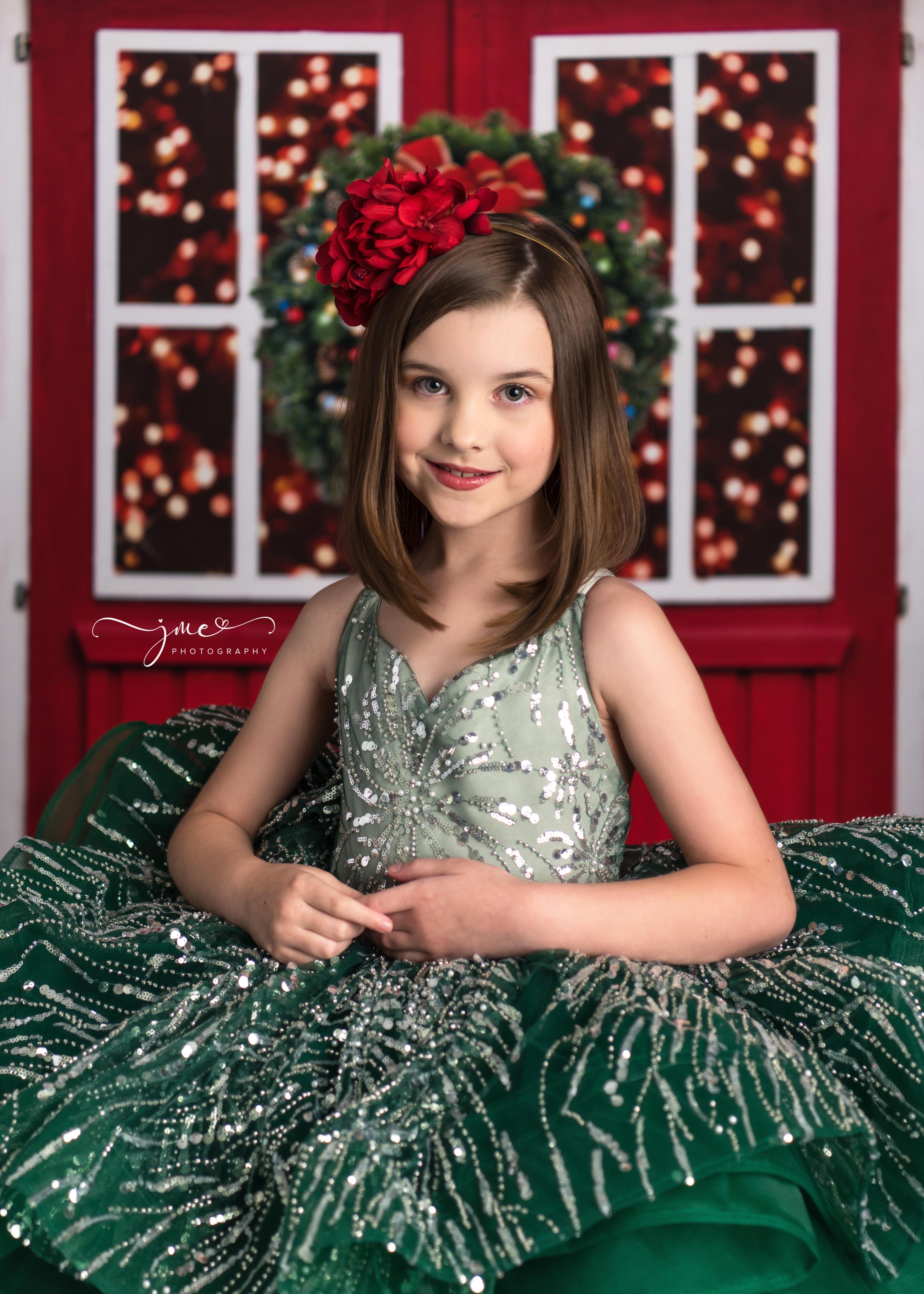 "REIGN" Petal Length Dress+cape ( 4 Year - Petite 5 Year) - cape not included.
