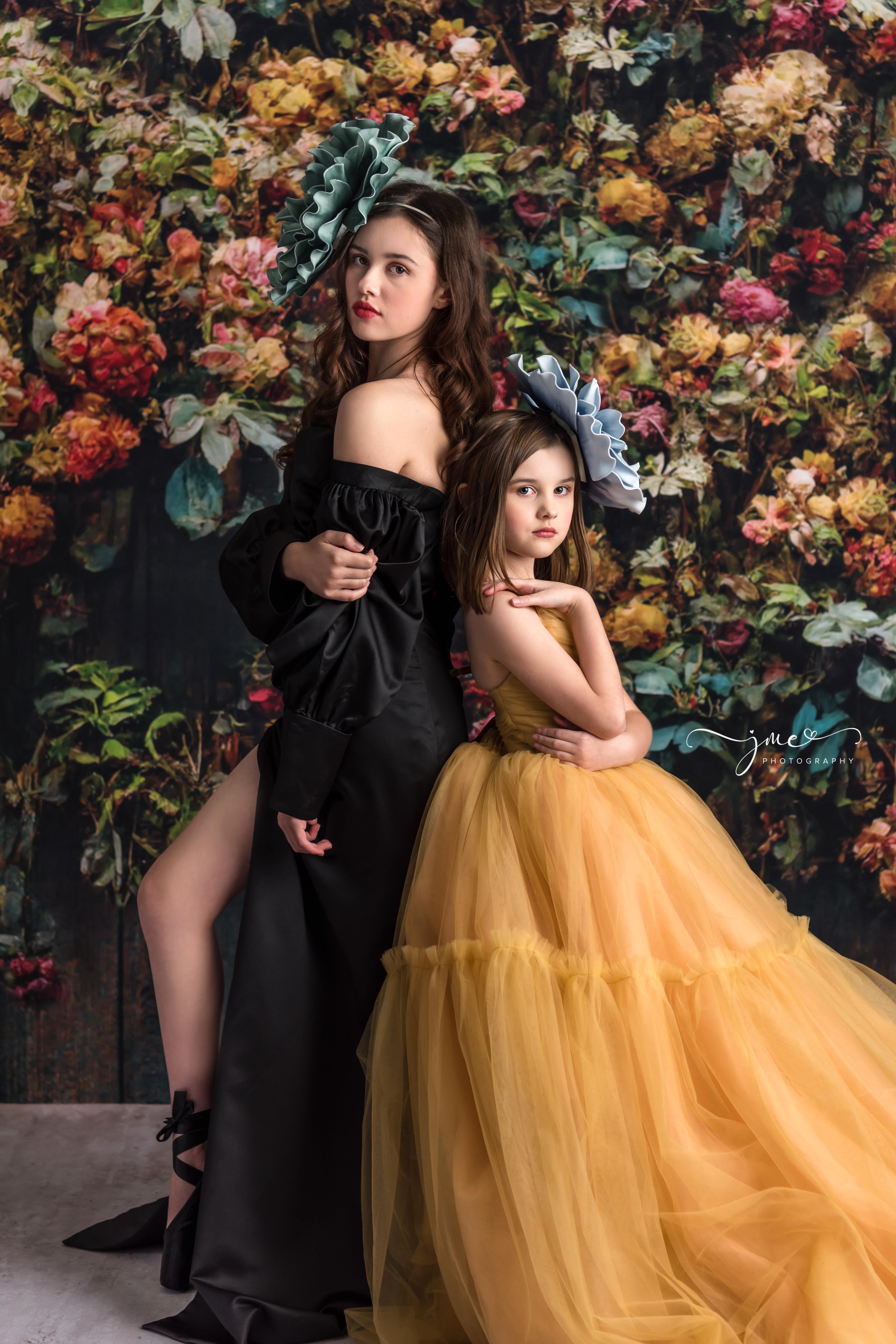 "Frenchie" - Golden Hour Floor Length ( 7 Year - Petite 9 Year)