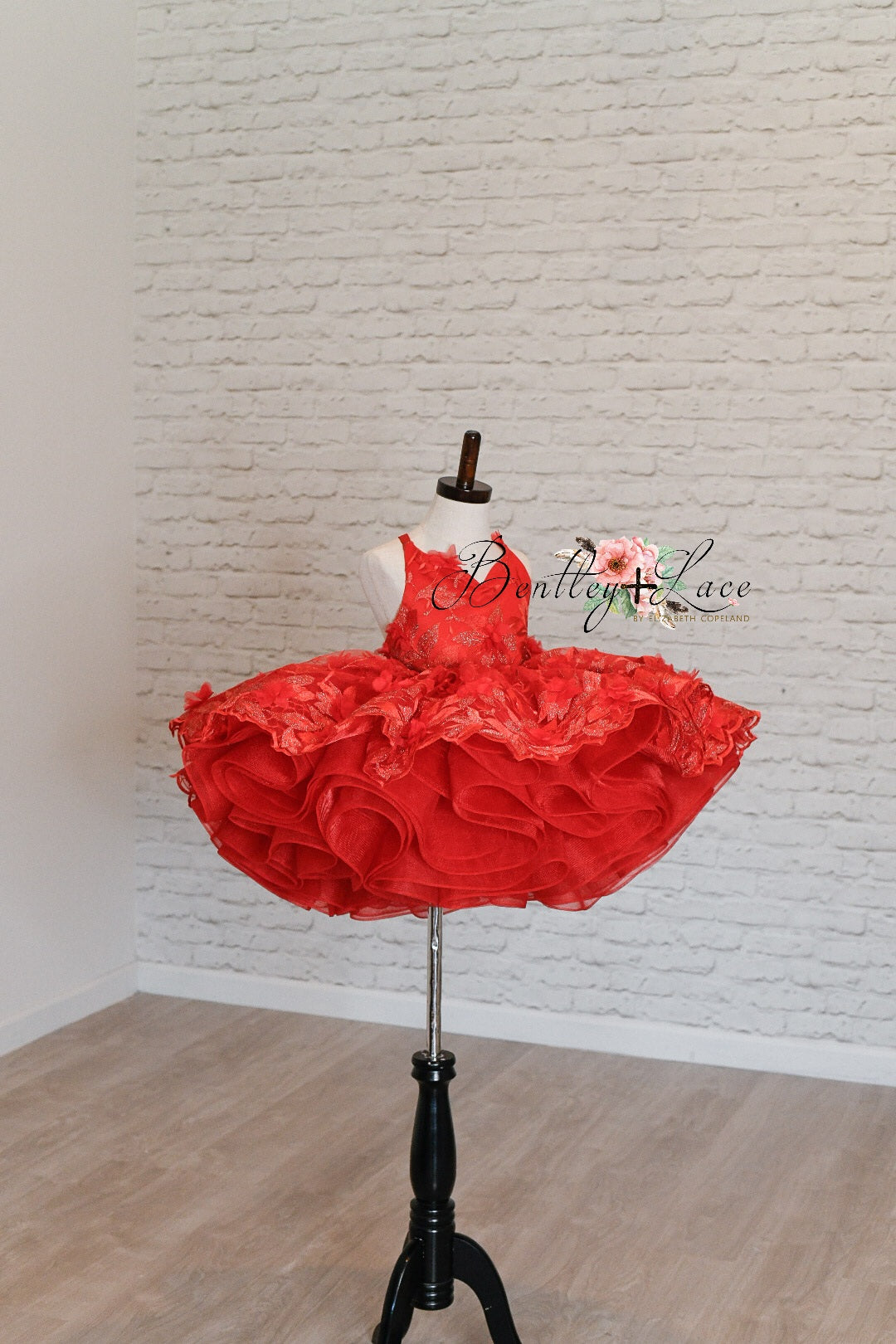 "Samantha" Rose - Petal Length Dress - ( 5 Year - Petite 7 Year)
