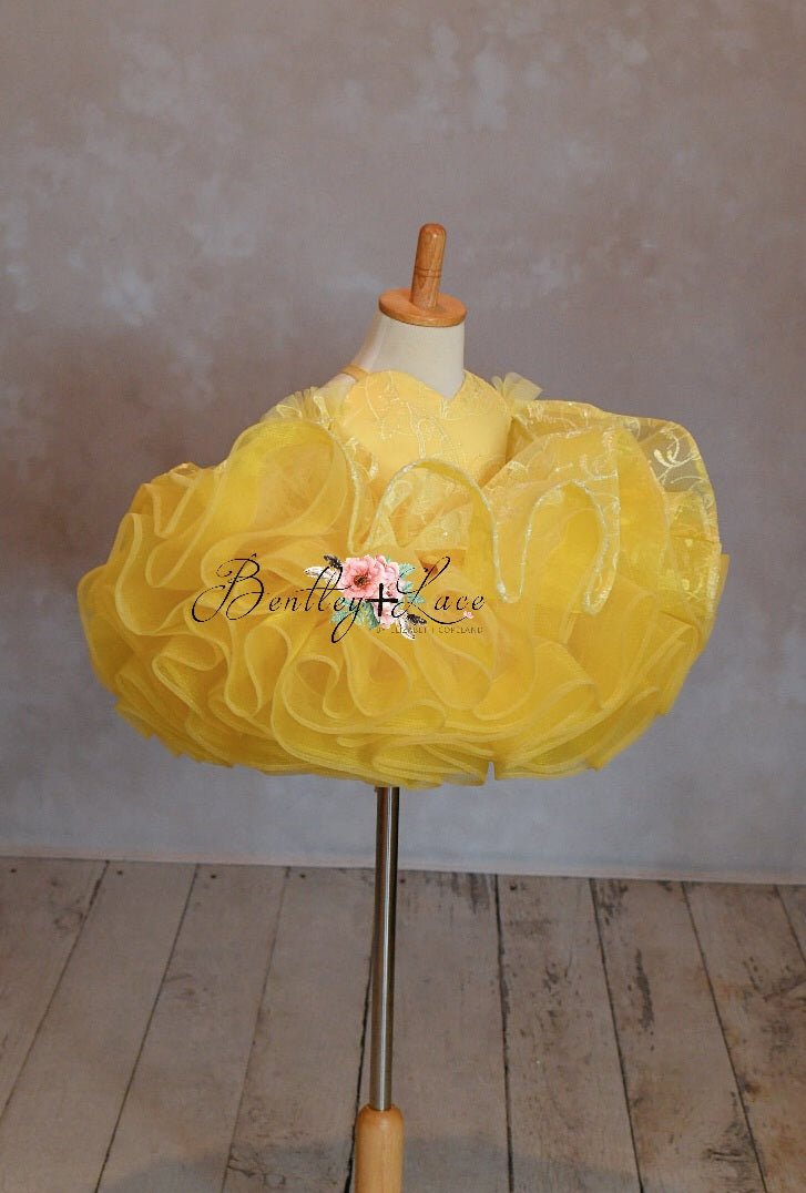 Wendy - off shoulder Petal Length Dress (2 Year-Petite 3 Year)
