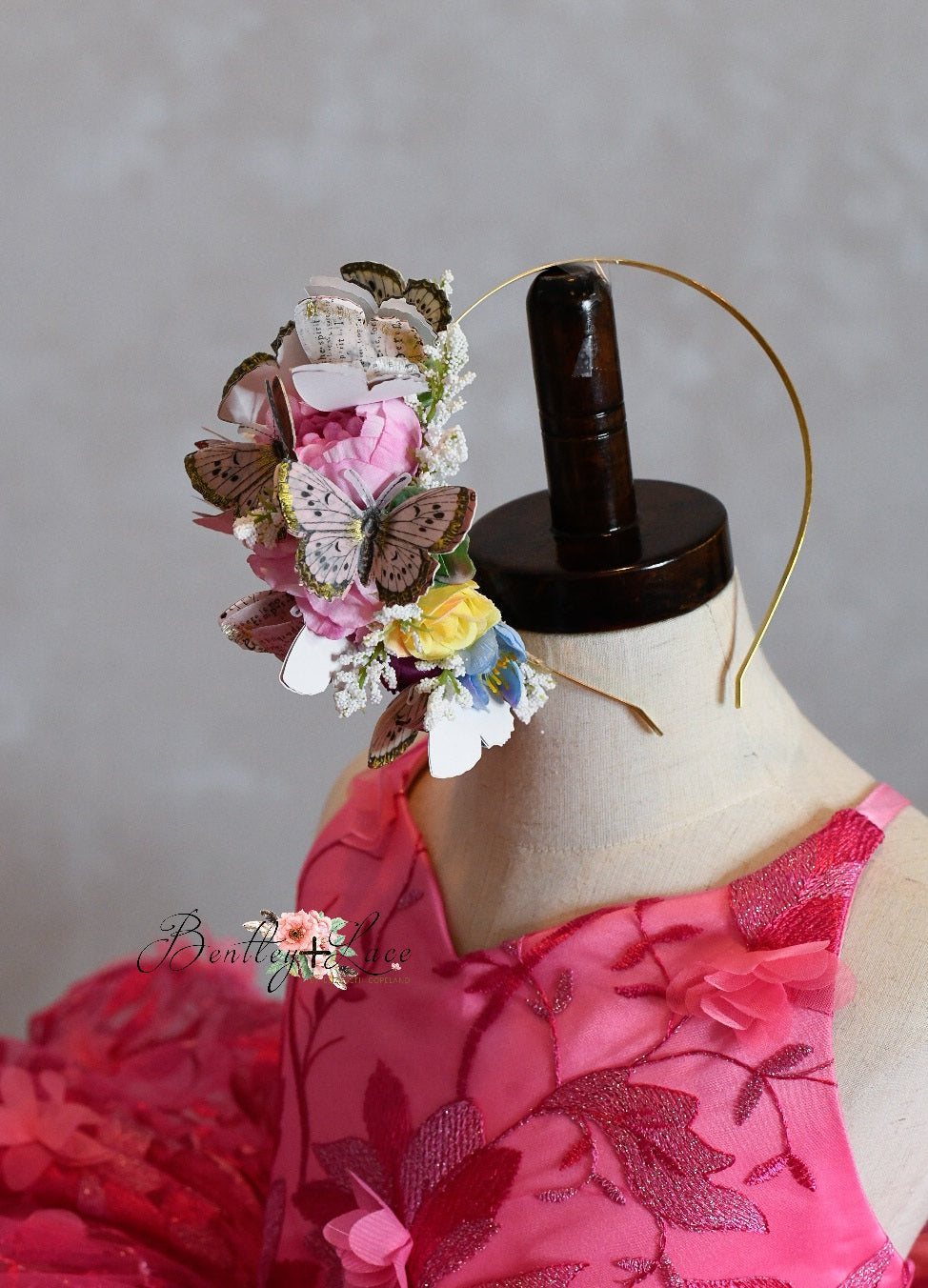 NEW "Samantha" shades of Pink-  Dress Petal Short Length Dress ( 4 Year - Petite 5 Year)