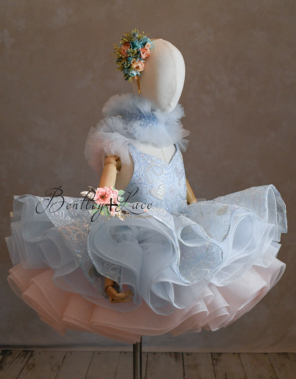 "Birthday Party" - Petal Short Length Dress (4 Year - 5 Year)