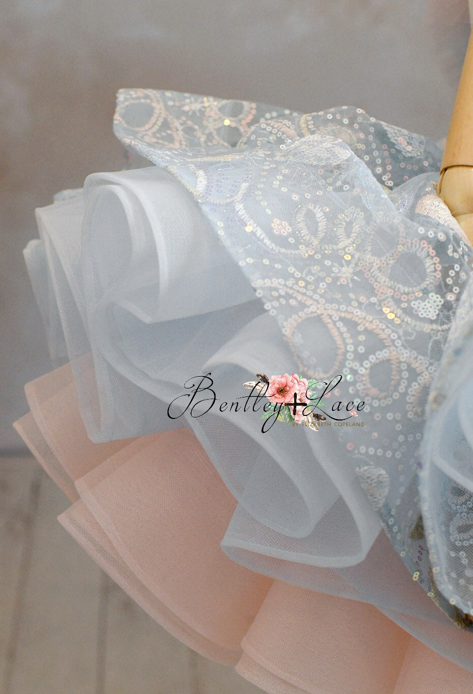 "Birthday Party" - Petal Short Length Dress (4 Year - 5 Year)