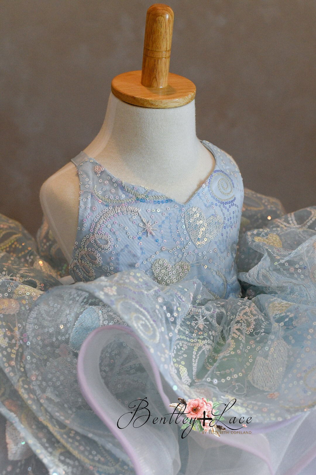 "Birthday Party" - Petal Short Length Dress (1 Year - 2 Year)
