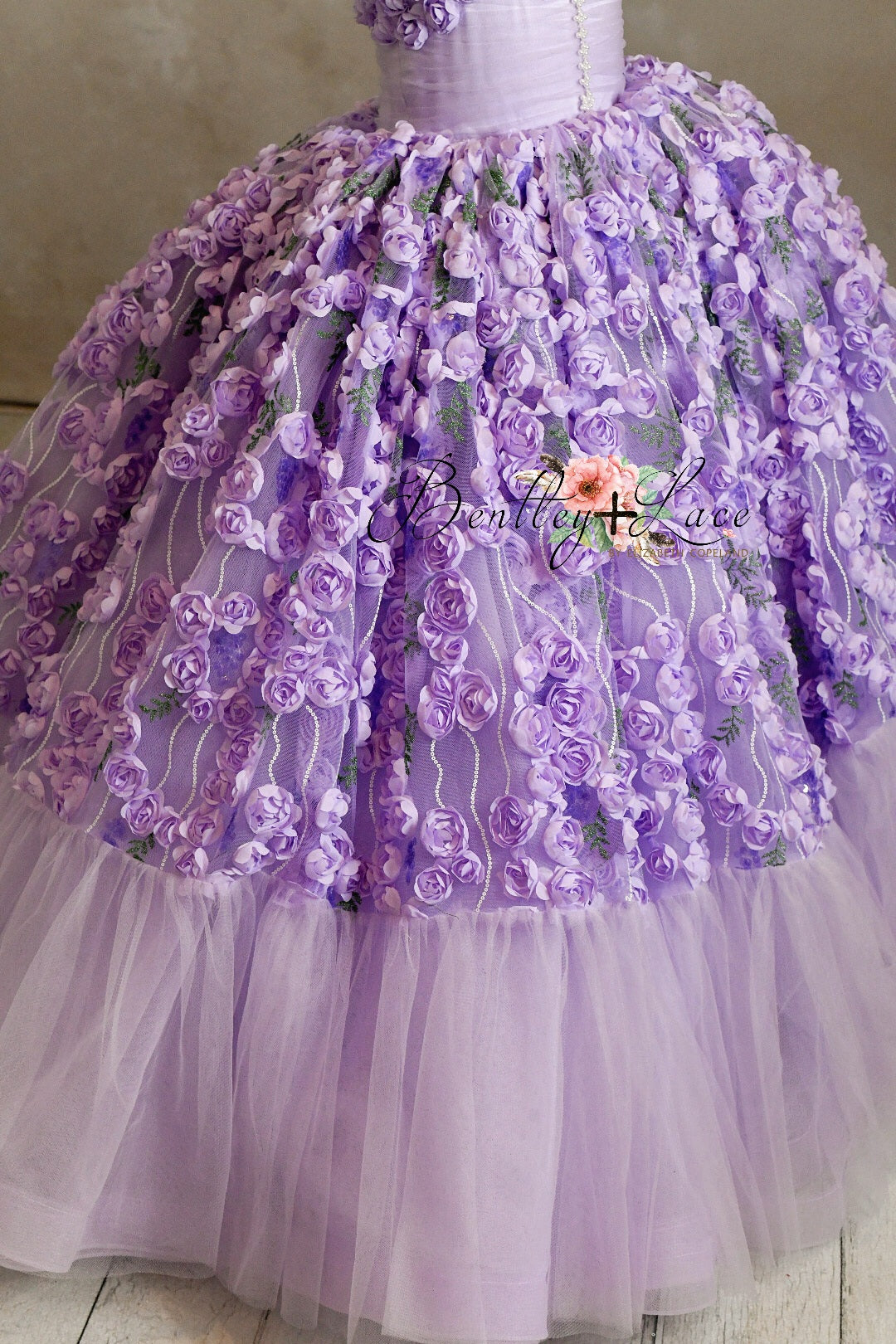 Eva- Floor Length Dress ( 5 Year - Petite 6 Year)