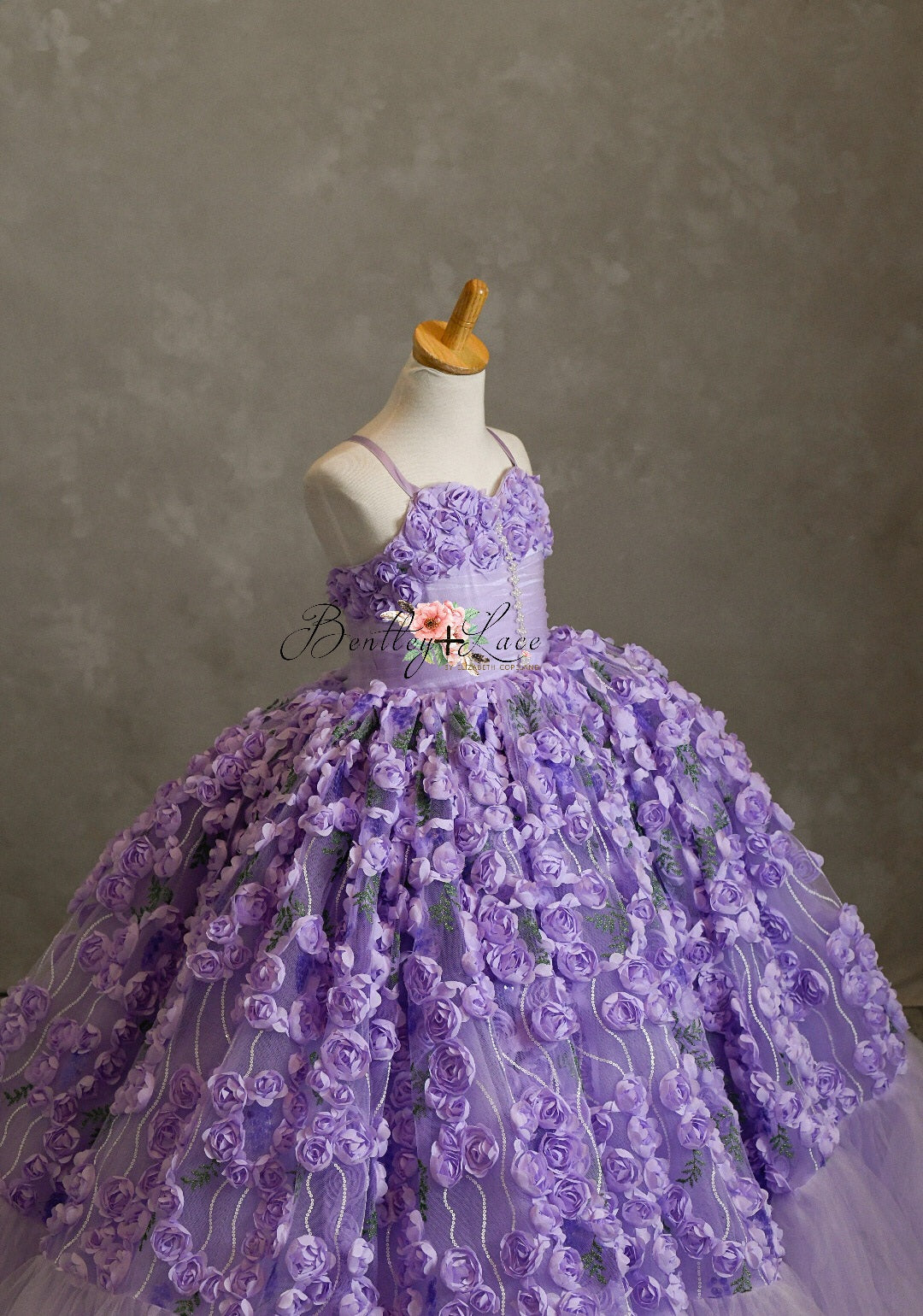 Eva- Floor Length Dress ( 5 Year - Petite 6 Year)