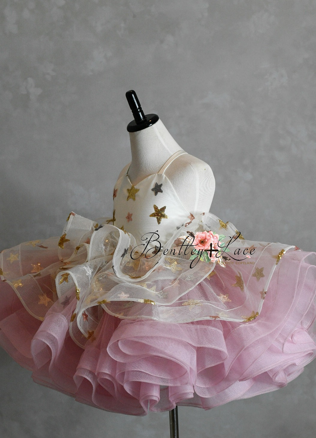 "Starry Surprise" Petal Short Length Dress ( 5 Year - Petite 6 Year)