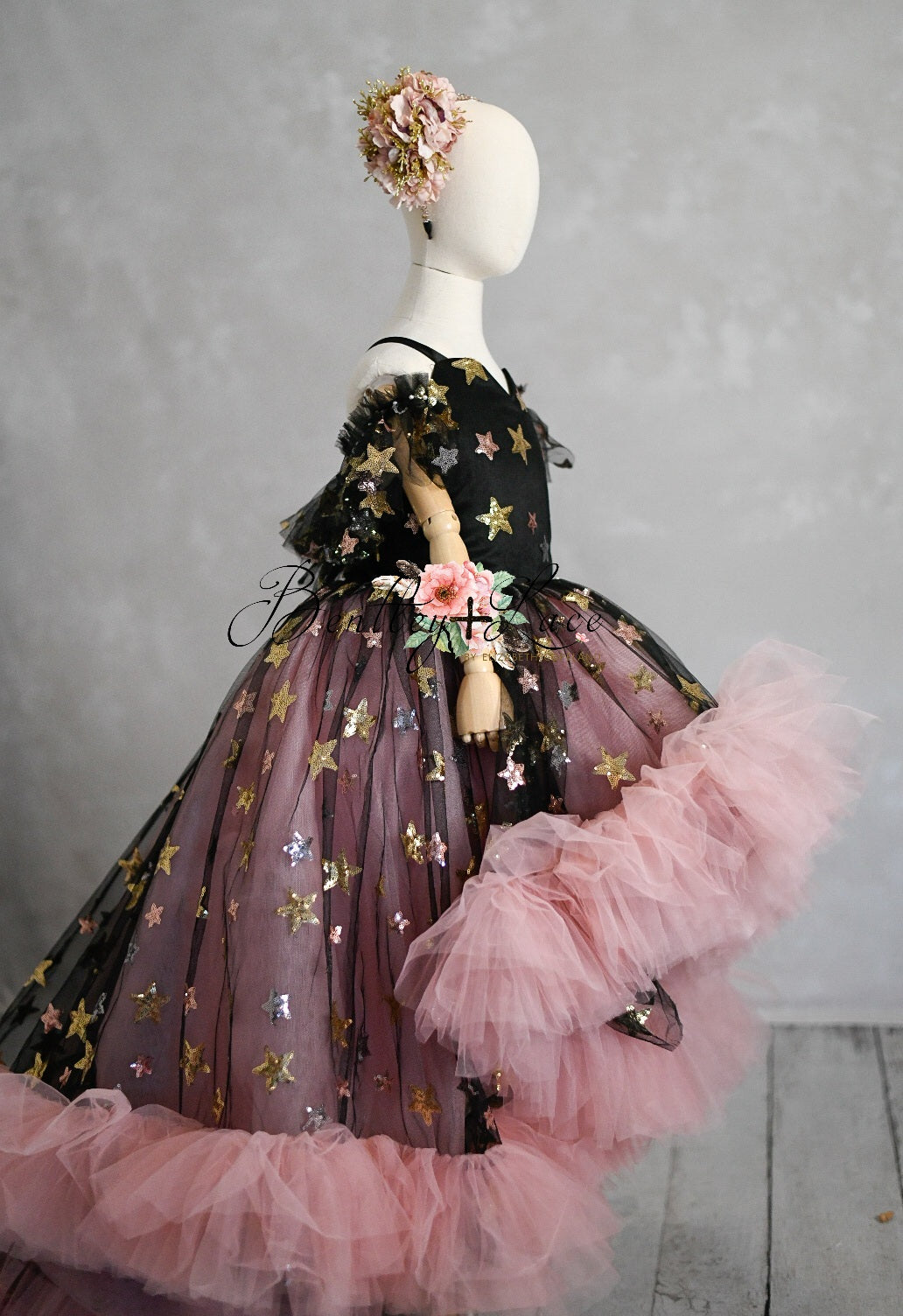"Dazzling Magic" High Low Dress ( 6 Year - Petite 7 Year)