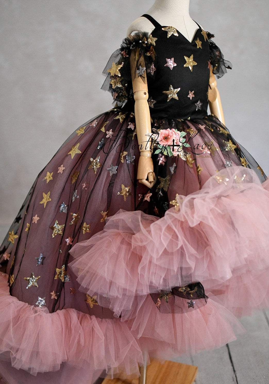 "Dazzling Magic" High Low Dress ( 6 Year - Petite 7 Year)