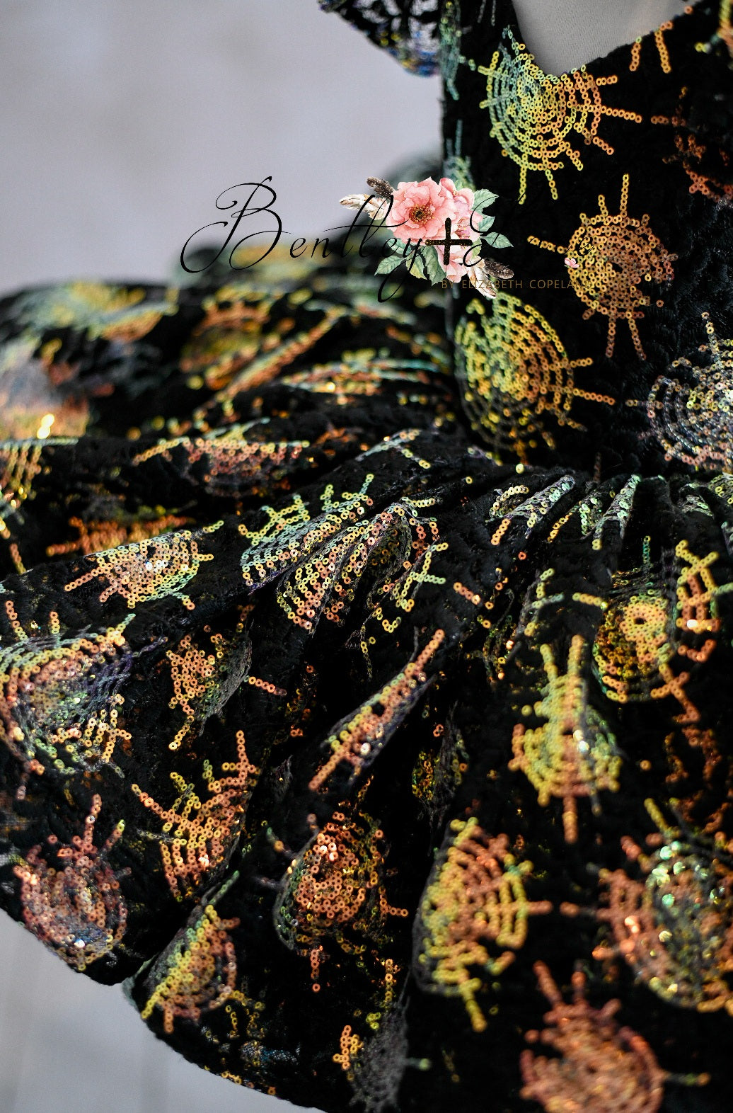 "Spinderella" Petal Length Dress ( 5 Year - Petite 6 Year)