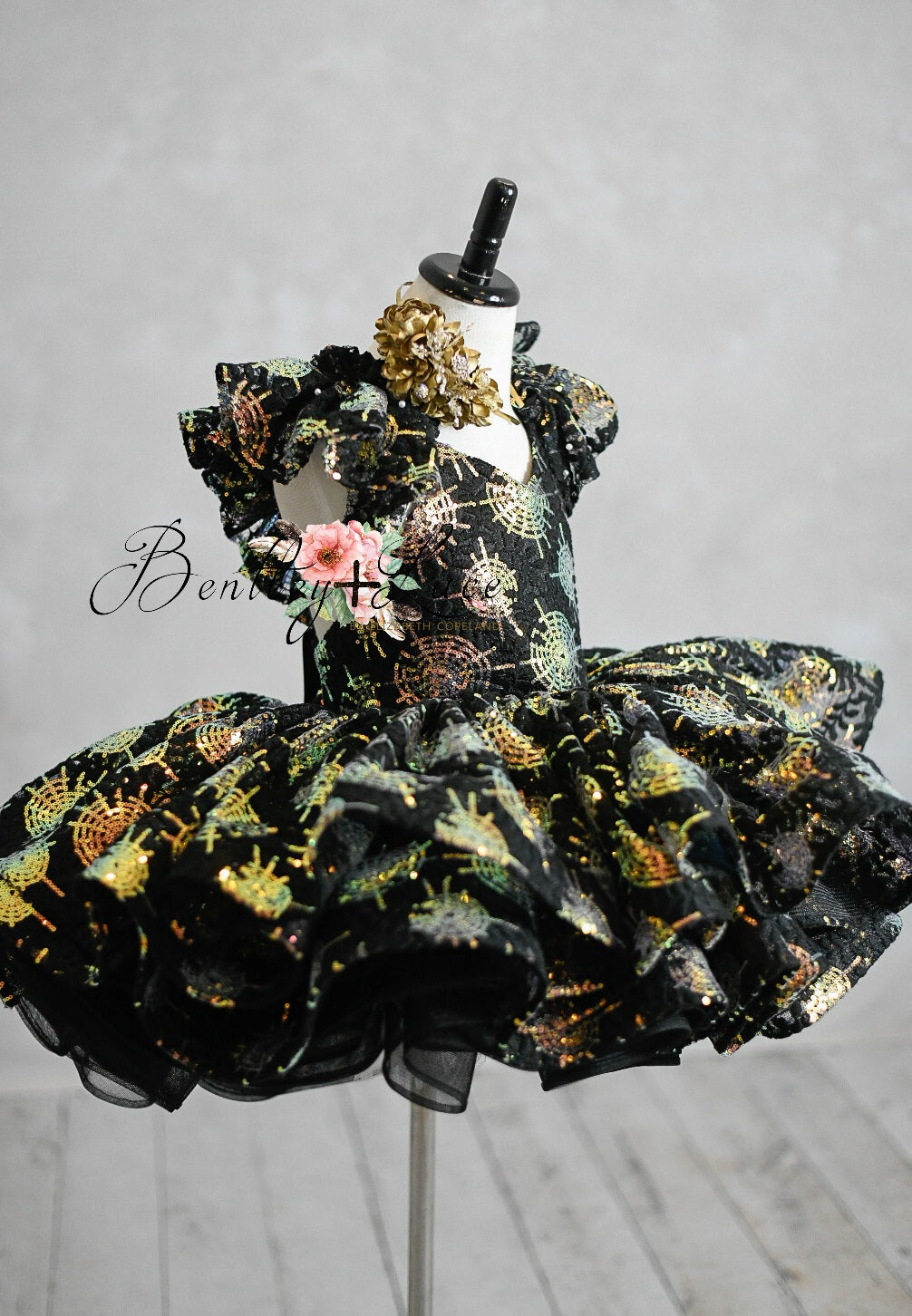 "Spinderella" Petal Length Dress ( 5 Year - Petite 6 Year)