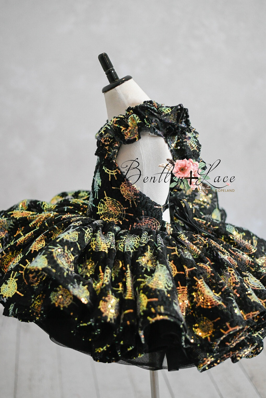 "Spinderella" Petal Length Dress ( 5 Year - Petite 6 Year)