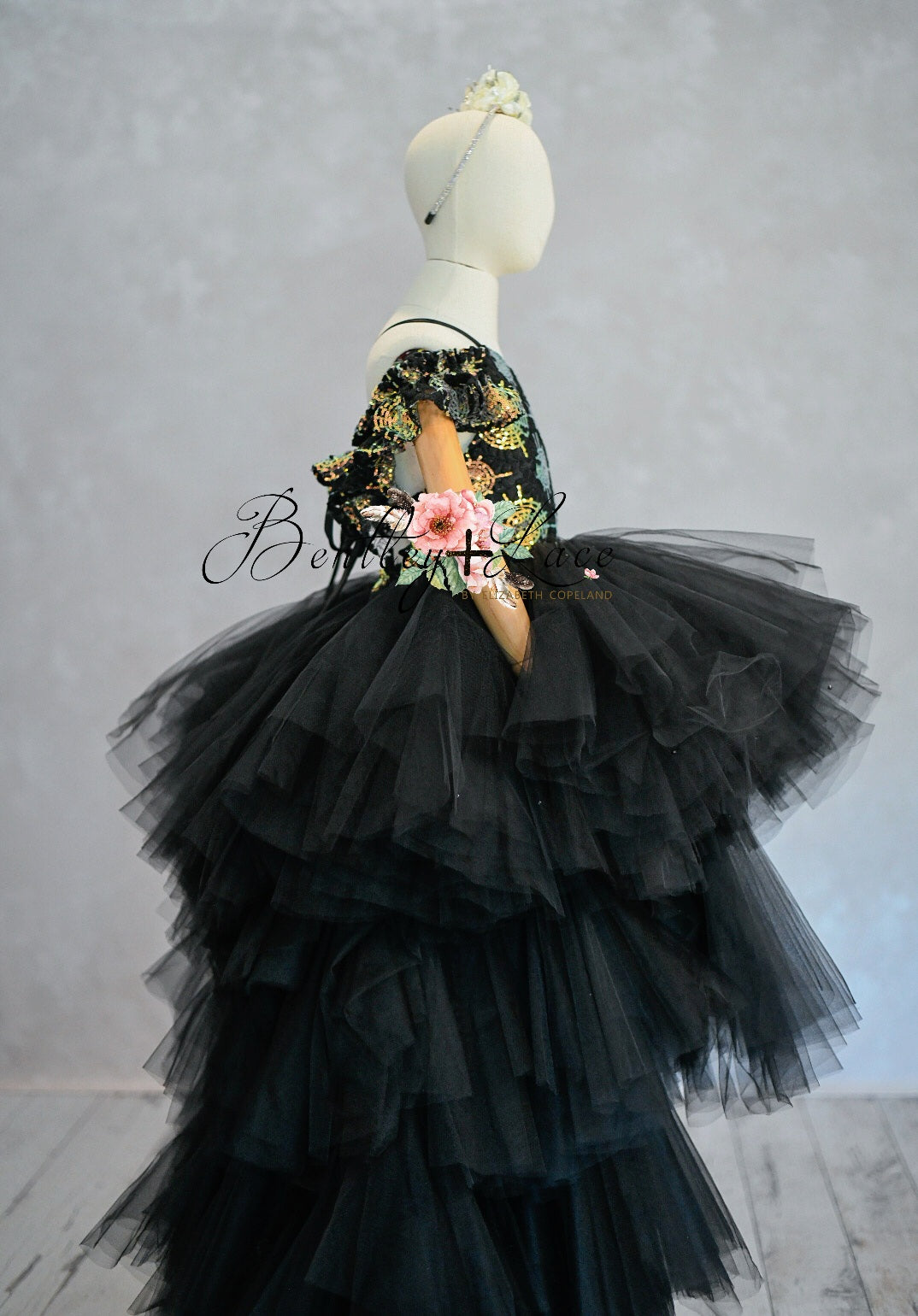 Spinderella" High Low Dress ( 6 Year - Petite 7 Year)