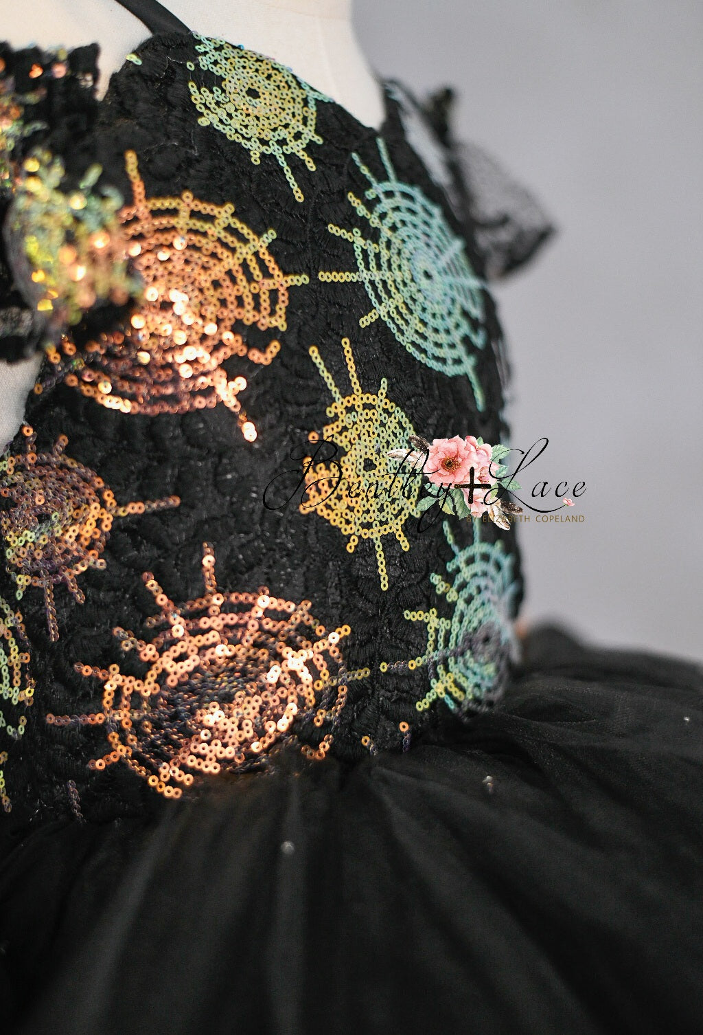 Spinderella" High Low Dress ( 6 Year - Petite 7 Year)