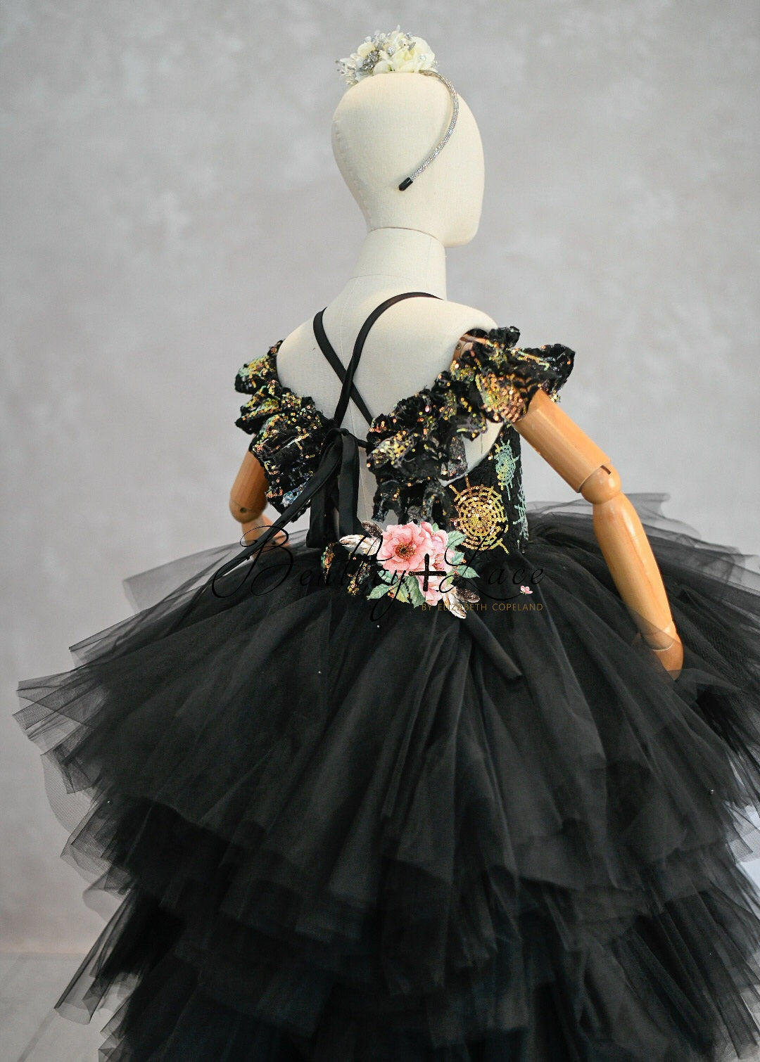 Spinderella" High Low Dress ( 6 Year - Petite 7 Year)