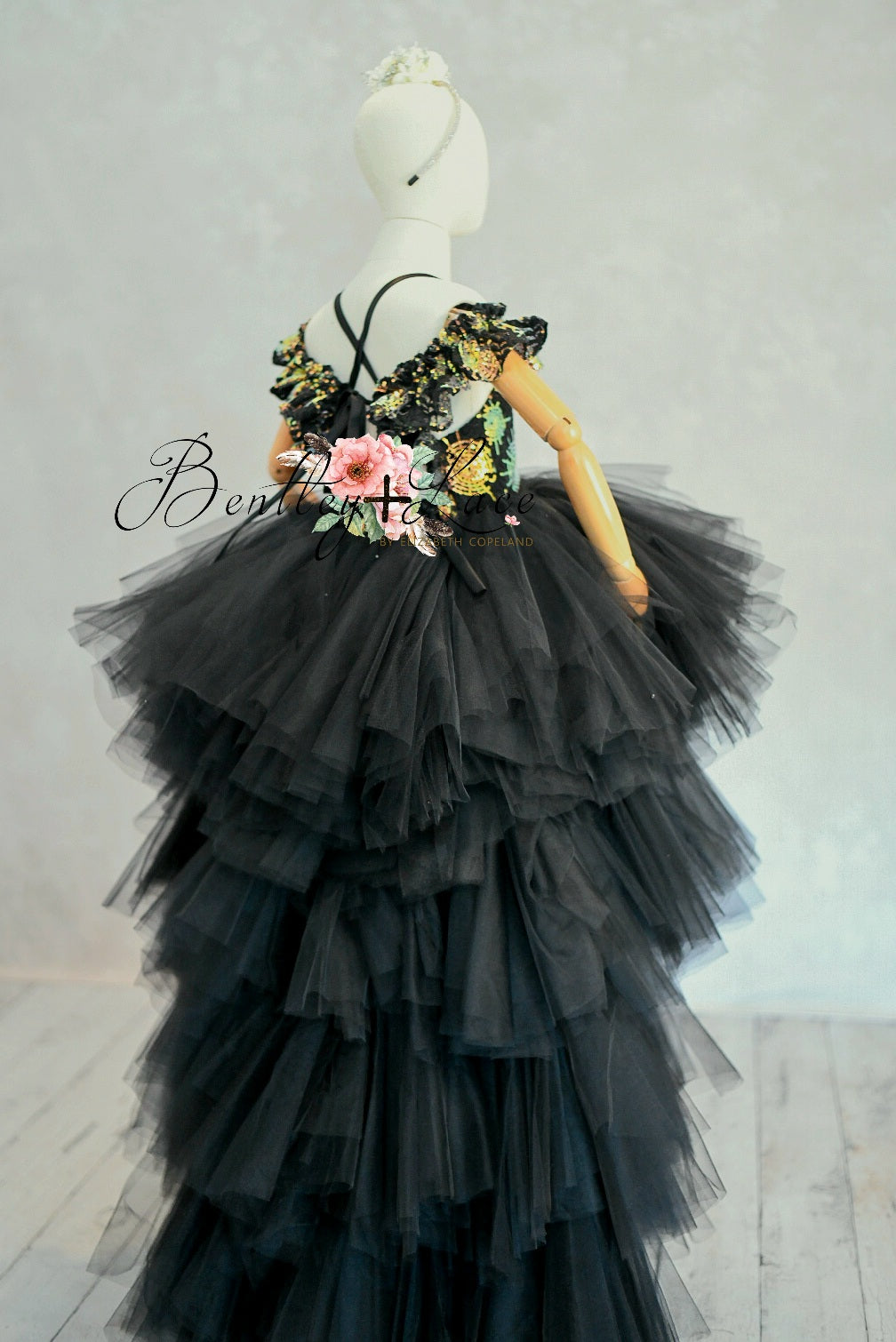 Spinderella" High Low Dress ( 6 Year - Petite 7 Year)