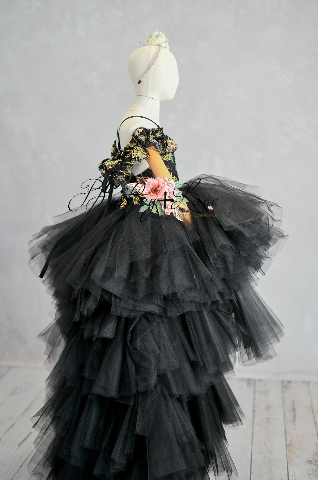 Spinderella" High Low Dress ( 6 Year - Petite 7 Year)