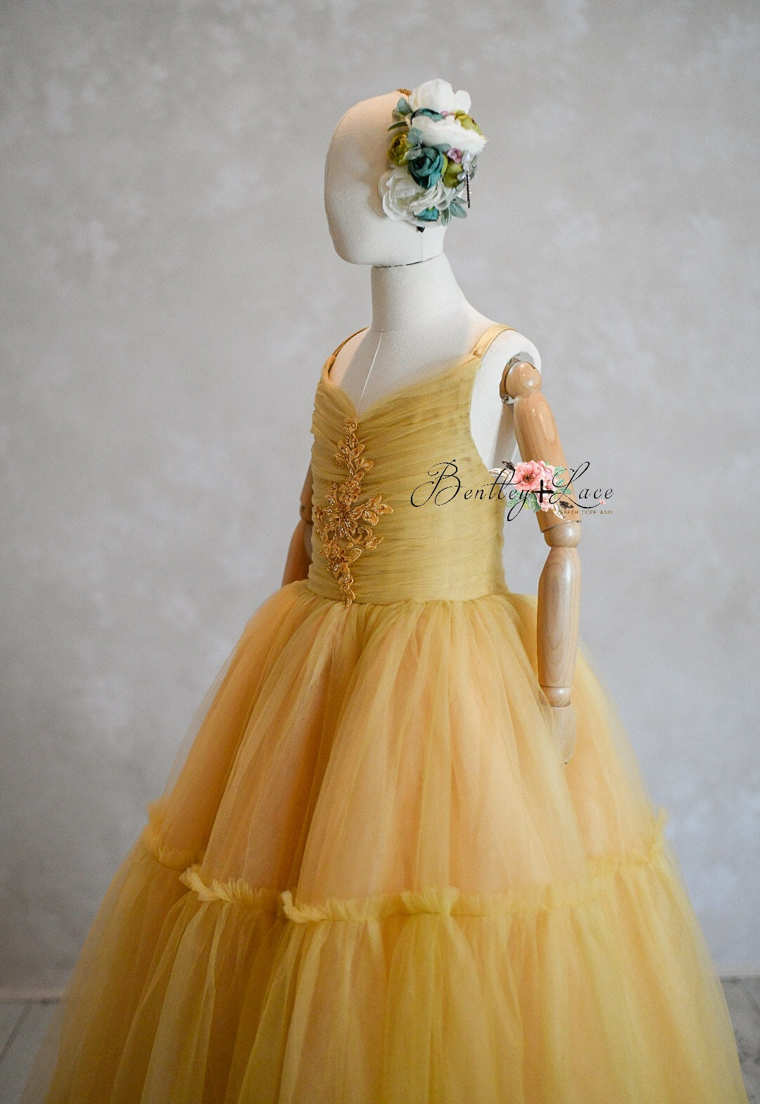 Hillary/Frenchie Solid gown- no applique choose color Editorial Dress, Couture Gown, Special Occasion Dress