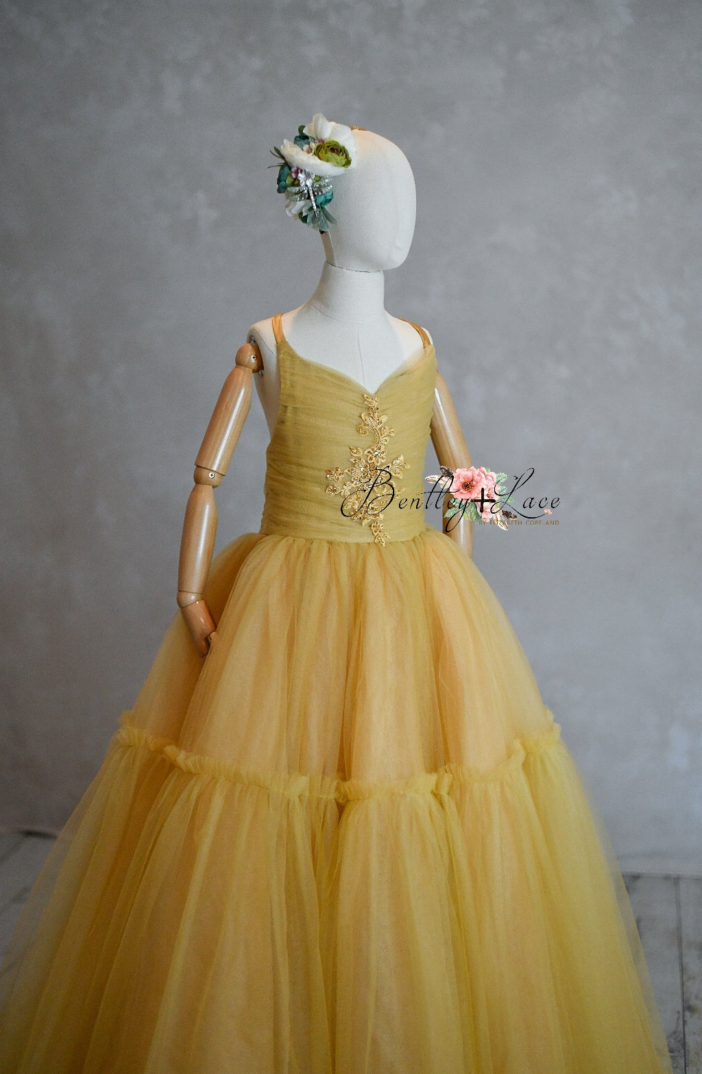 Hillary/Frenchie Solid gown- no applique choose color Editorial Dress, Couture Gown, Special Occasion Dress