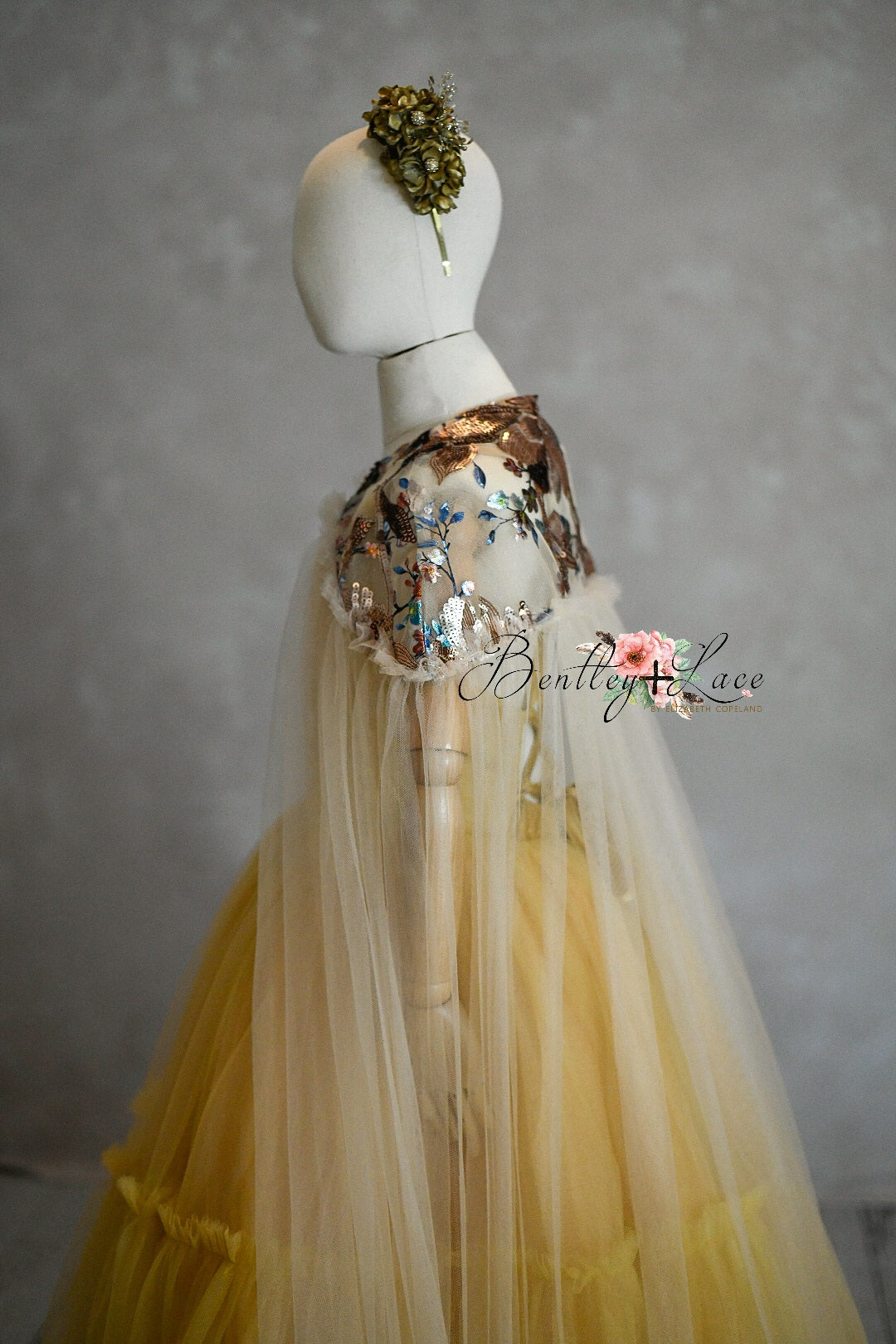 "Frenchie" - Golden Hour Floor Length ( 7 Year - Petite 9 Year)