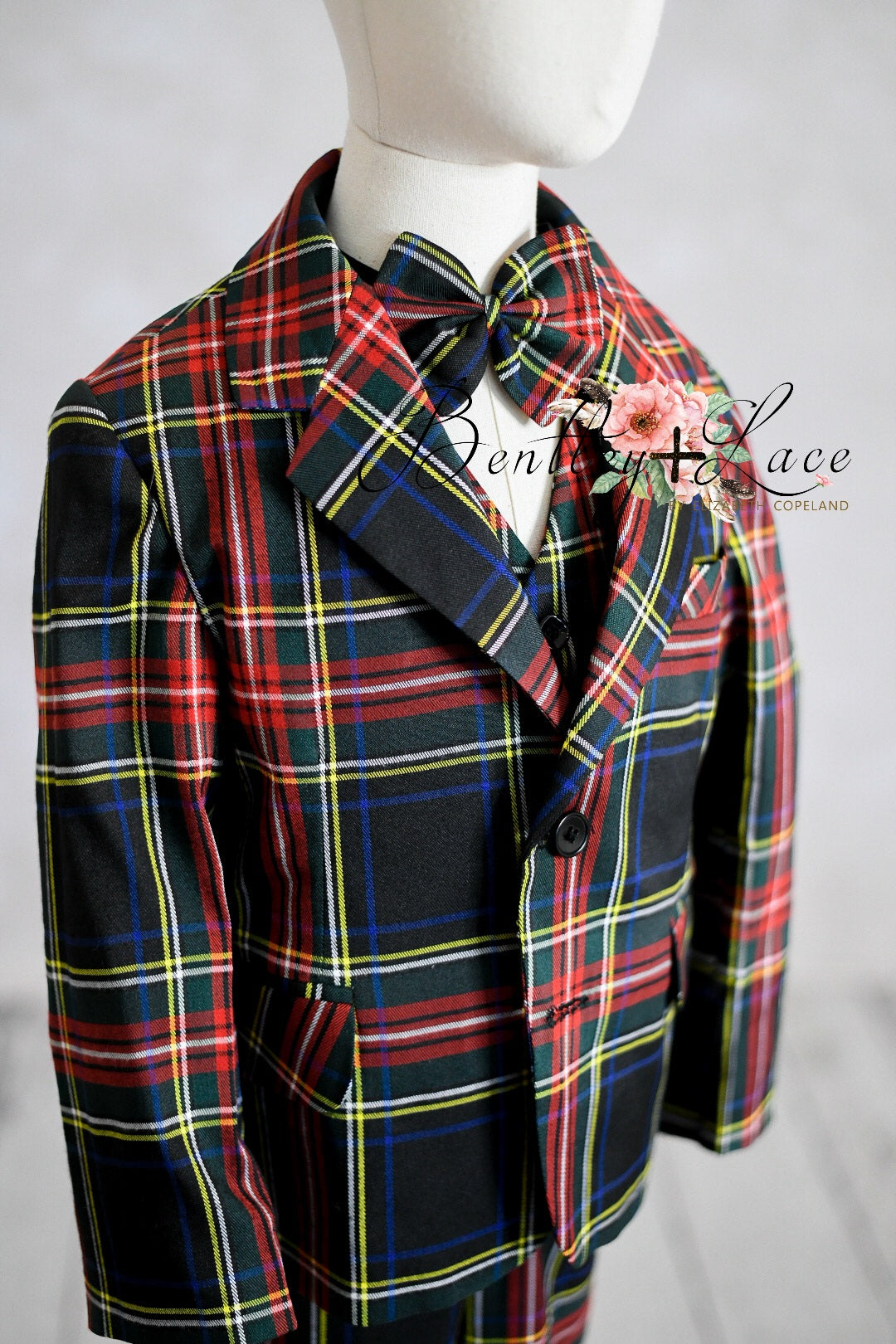 "Darling Plaid" Suit Set | Stylish Suit for 6 Years to Petite 7 Years