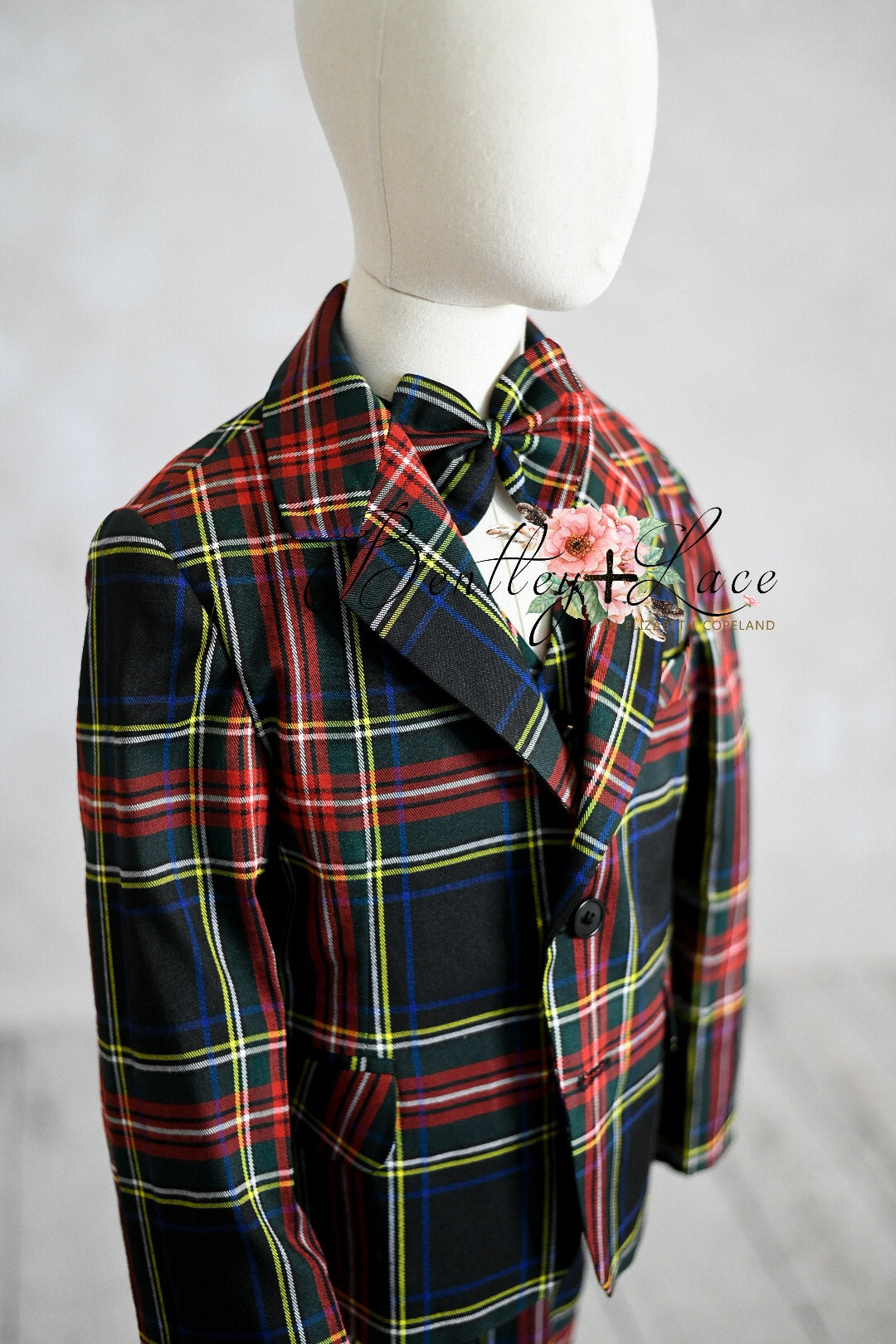 "Darling Plaid" Suit Set | Stylish Suit for 6 Years to Petite 7 Years