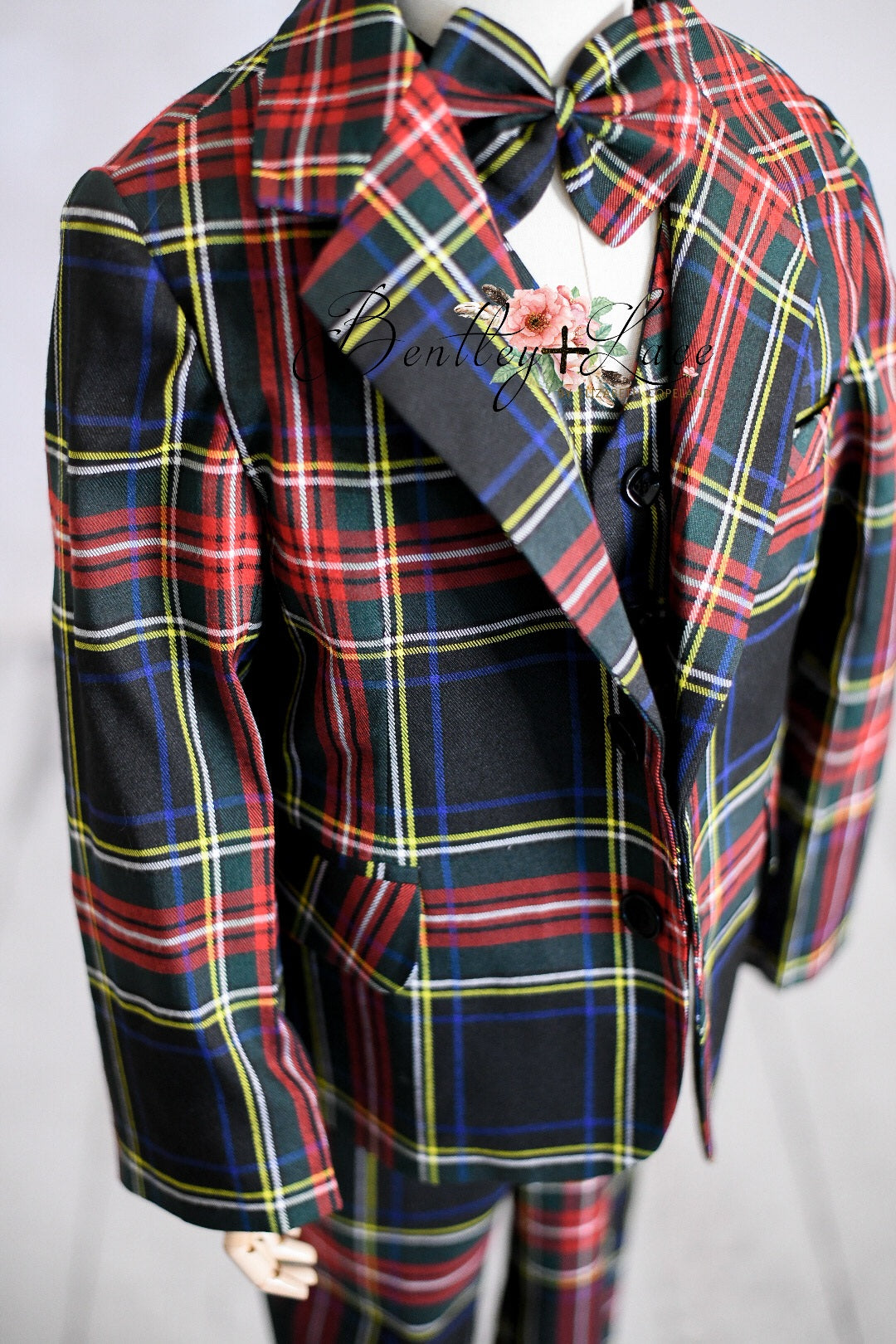 "Darling Plaid" Suit Set | Stylish Suit for 6 Years to Petite 7 Years