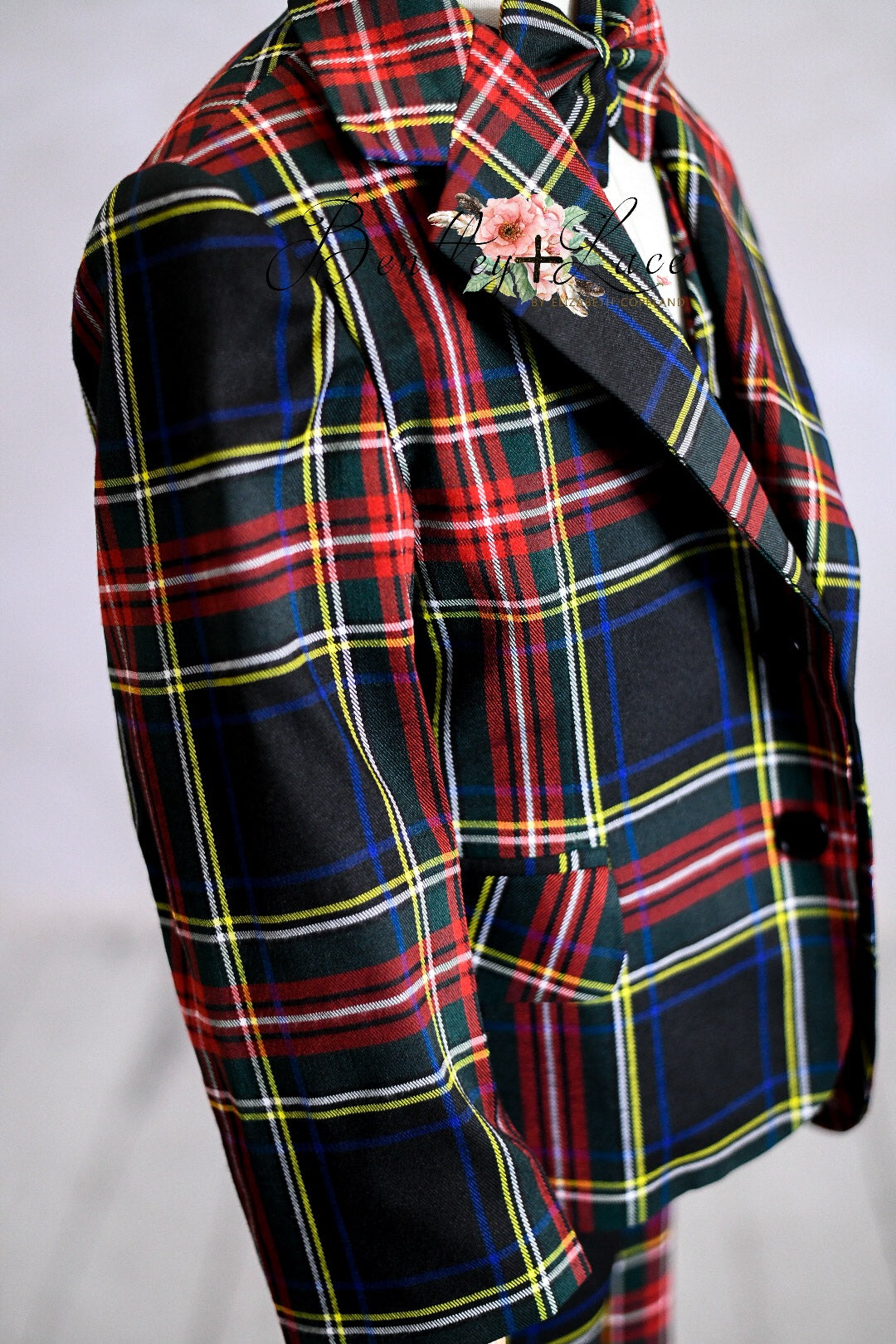 "Darling Plaid" Suit Set | Stylish Suit for 6 Years to Petite 7 Years