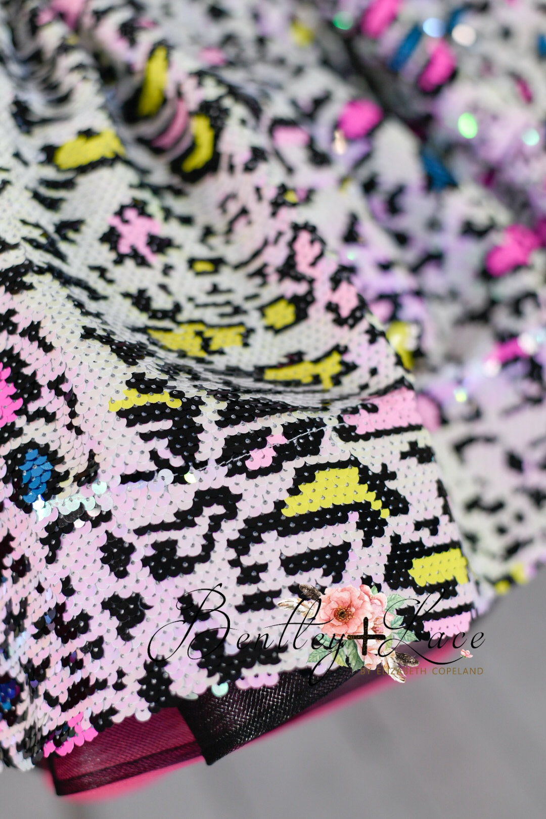 "Leopard Sass" Petal Length Dress ( 4 Year - Petite 5 Year)