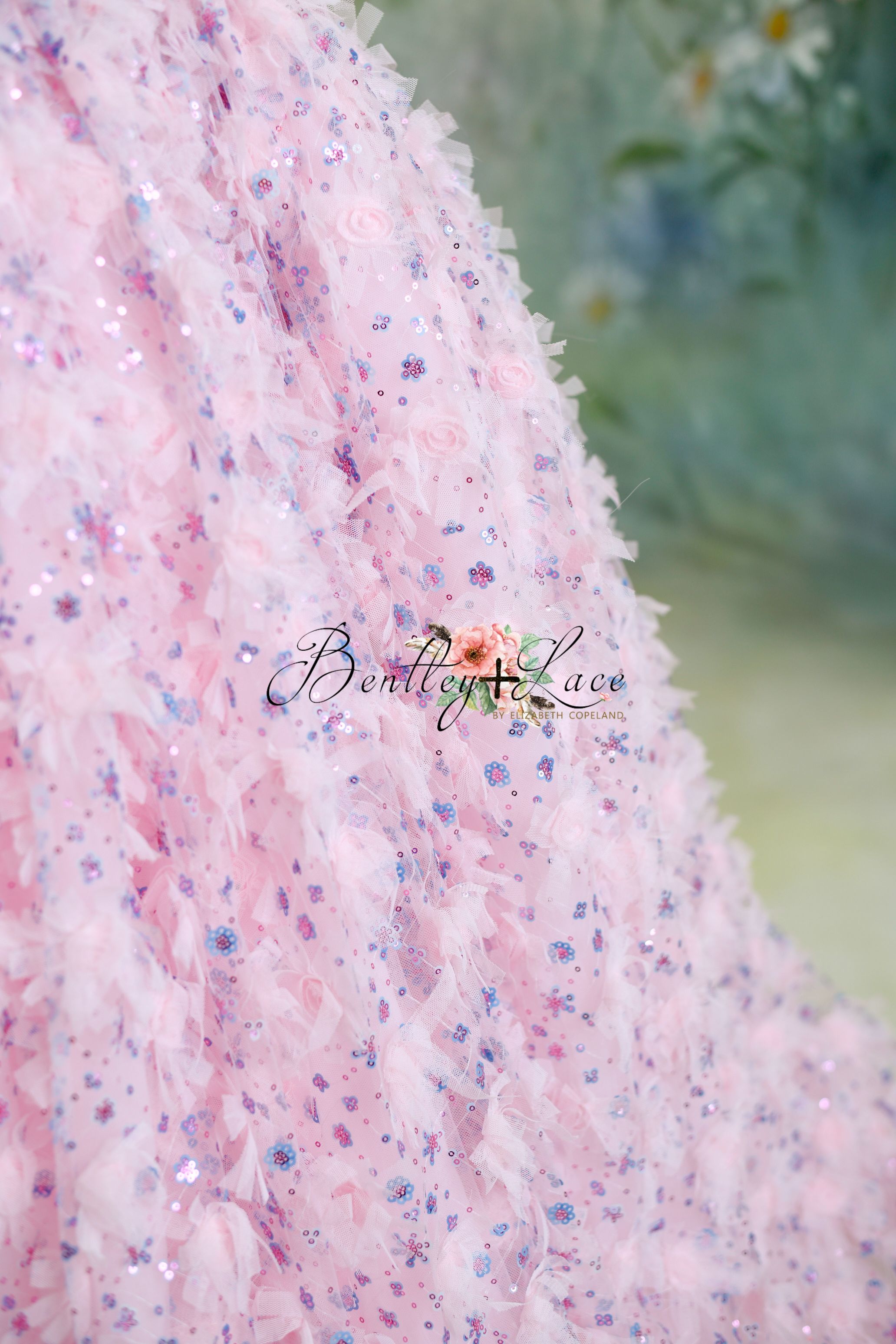 "Cupcake Sprinkle" - Floor length ( 8 Year - Petite 9 Year)