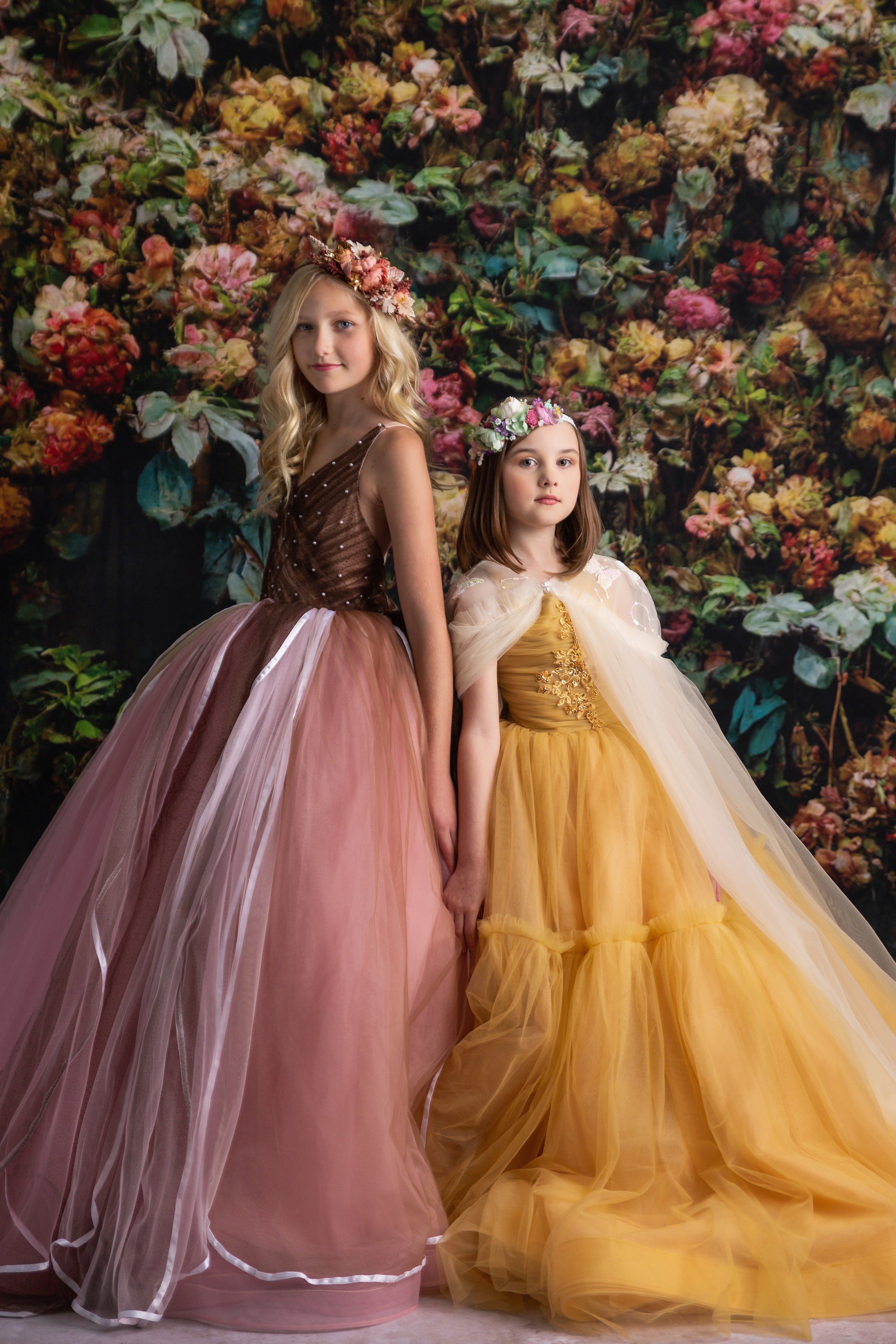 Hillary/Frenchie Solid gown- no applique choose color Editorial Dress, Couture Gown, Special Occasion Dress