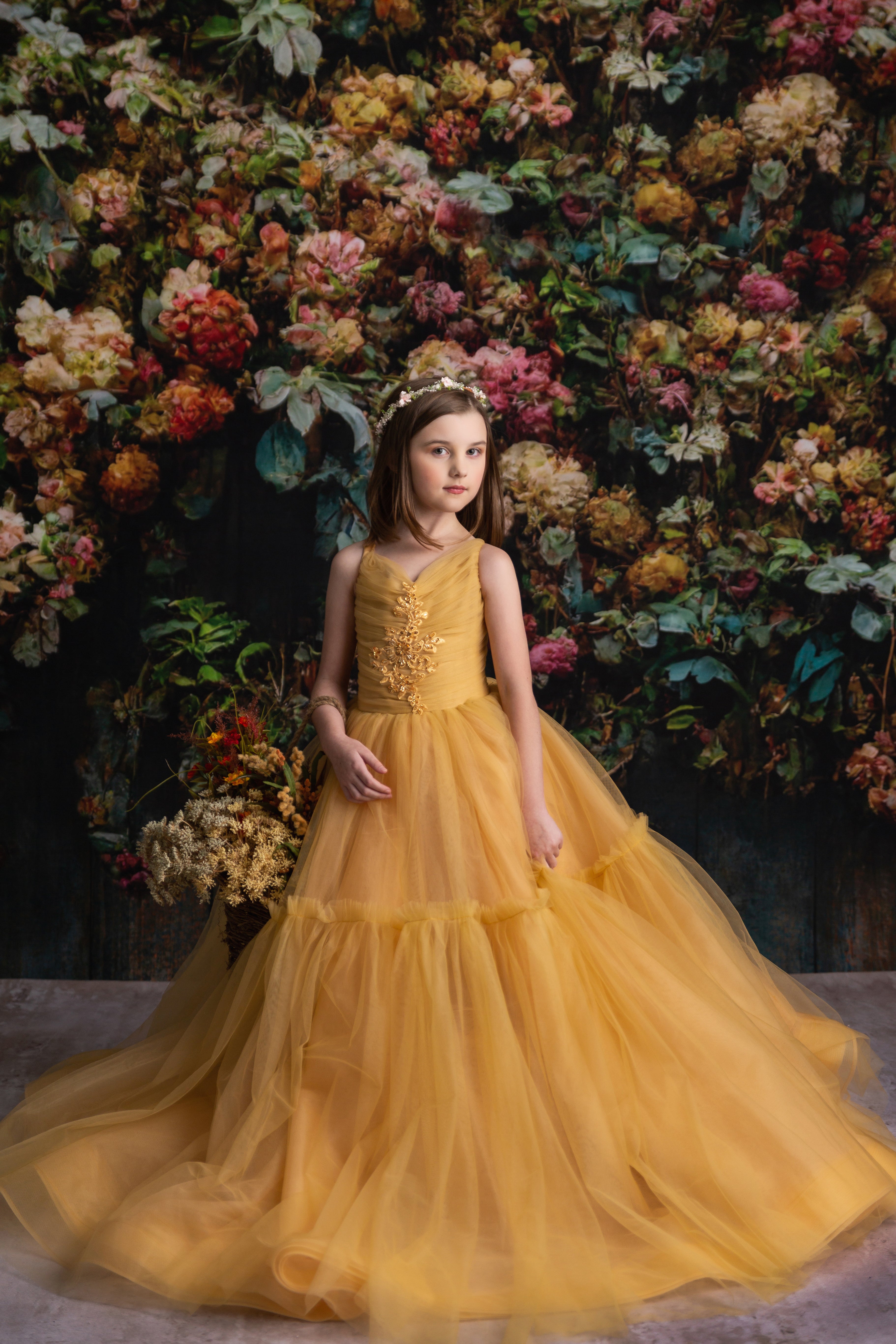 Hillary/Frenchie Solid gown- no applique choose color Editorial Dress, Couture Gown, Special Occasion Dress