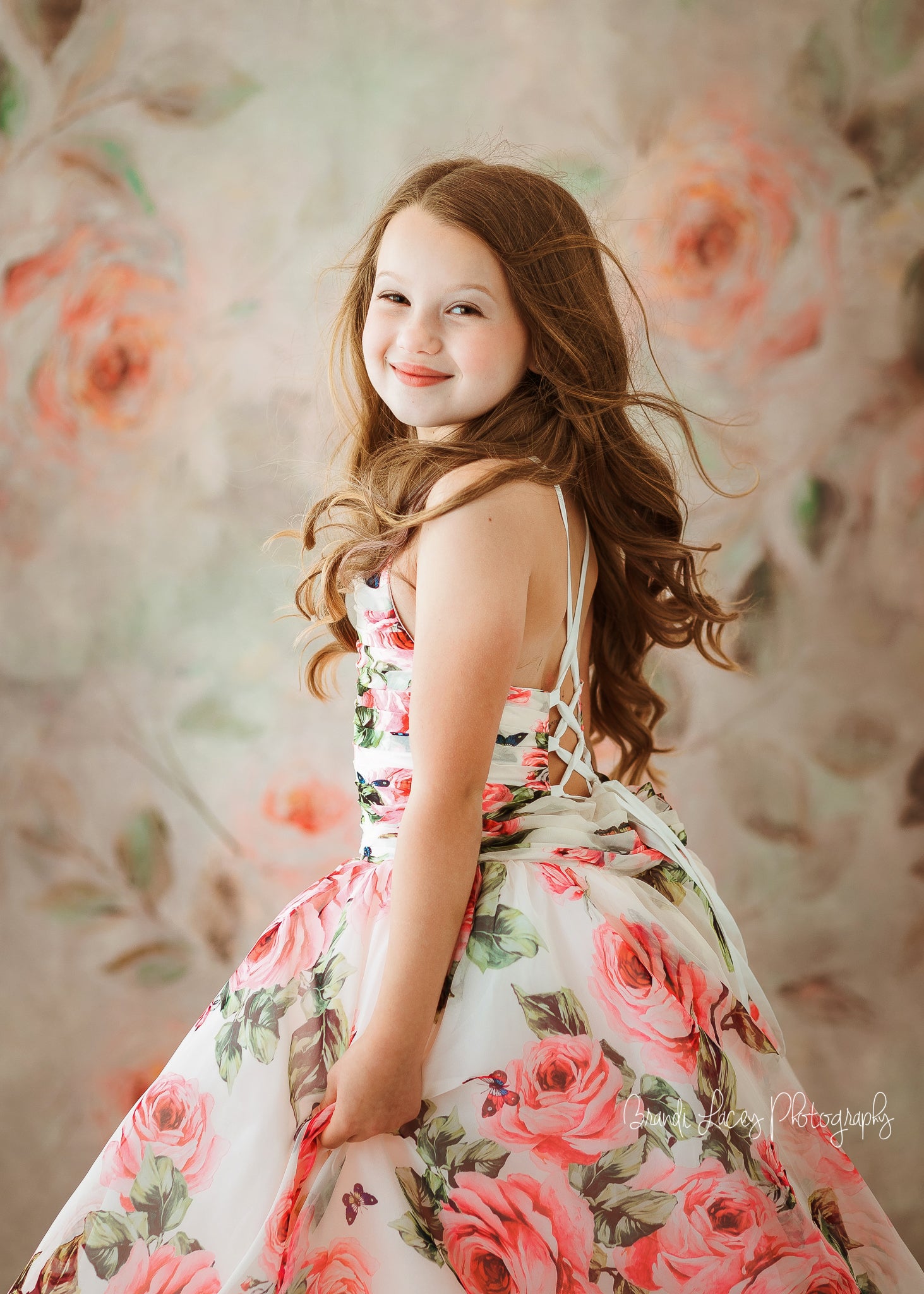 "Ellie Butterfly" - Floor Length Dress Editorial Dress, Couture Gown, Special Occasion Dress