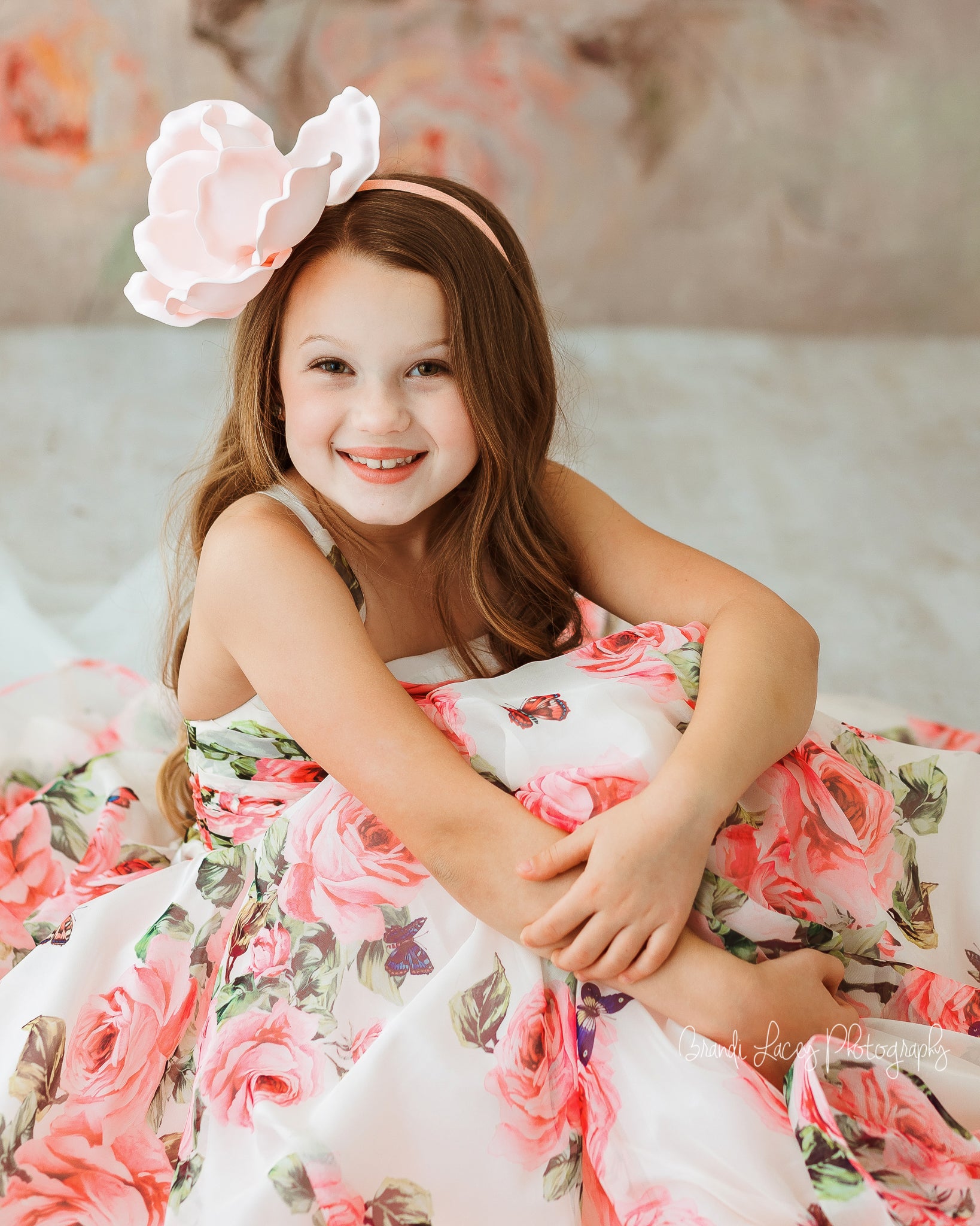 "Ellie Butterfly" - Floor Length Dress Editorial Dress, Couture Gown, Special Occasion Dress