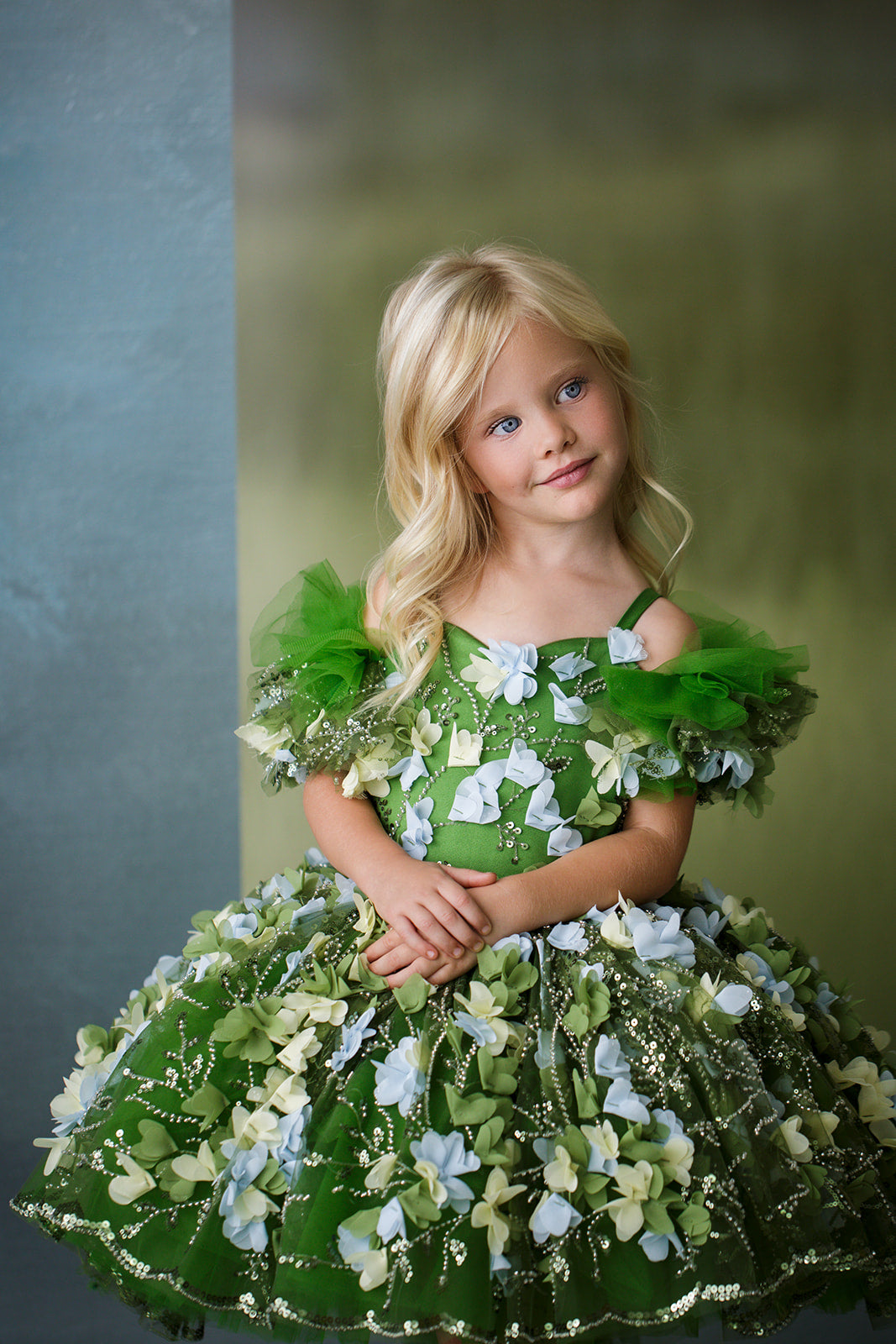 "Fern" Petal Length Dress ( 5 Year - Petite 6 Year)