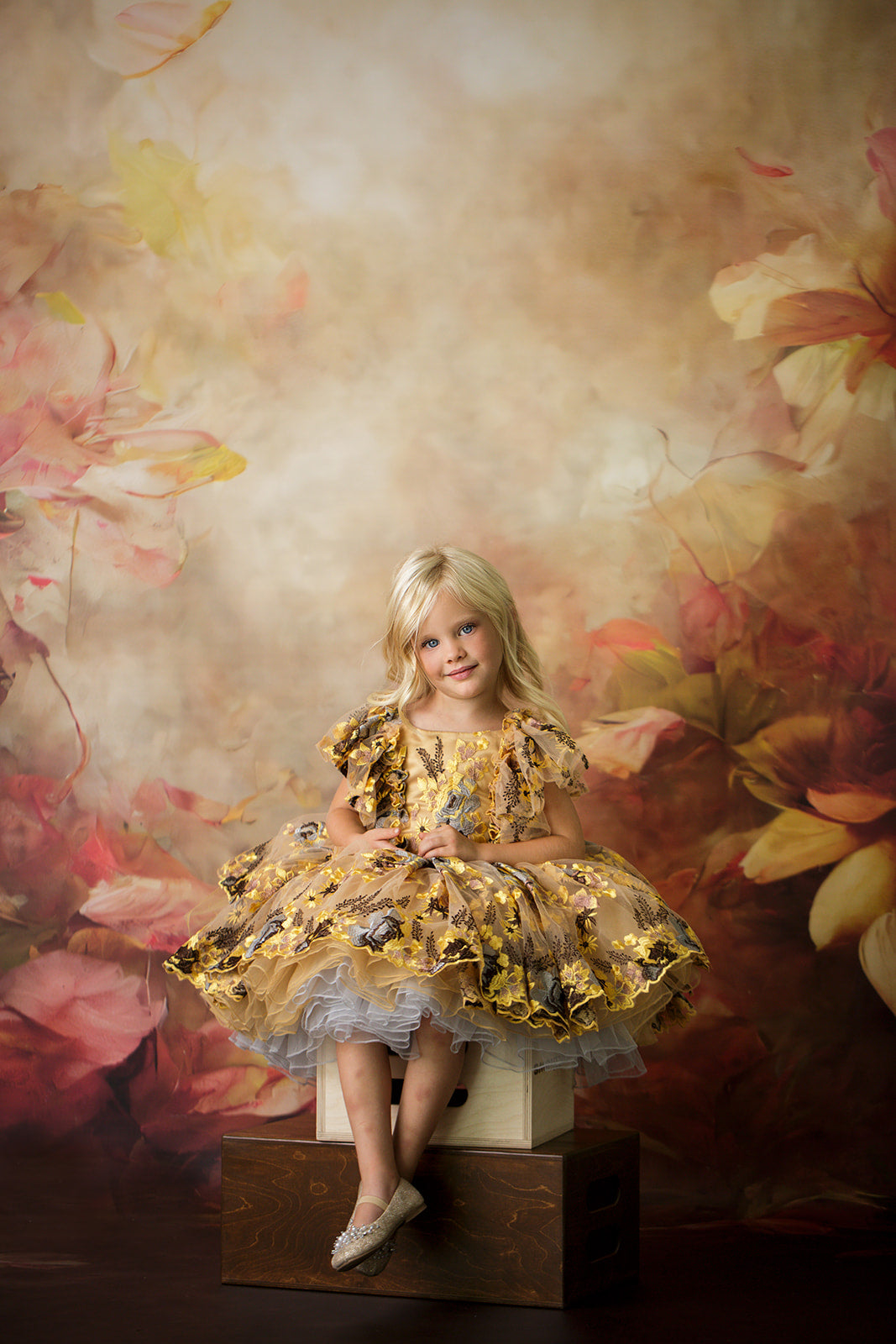 "Thistle" Petal Length Dress ( 5 Year - Petite 6 Year)