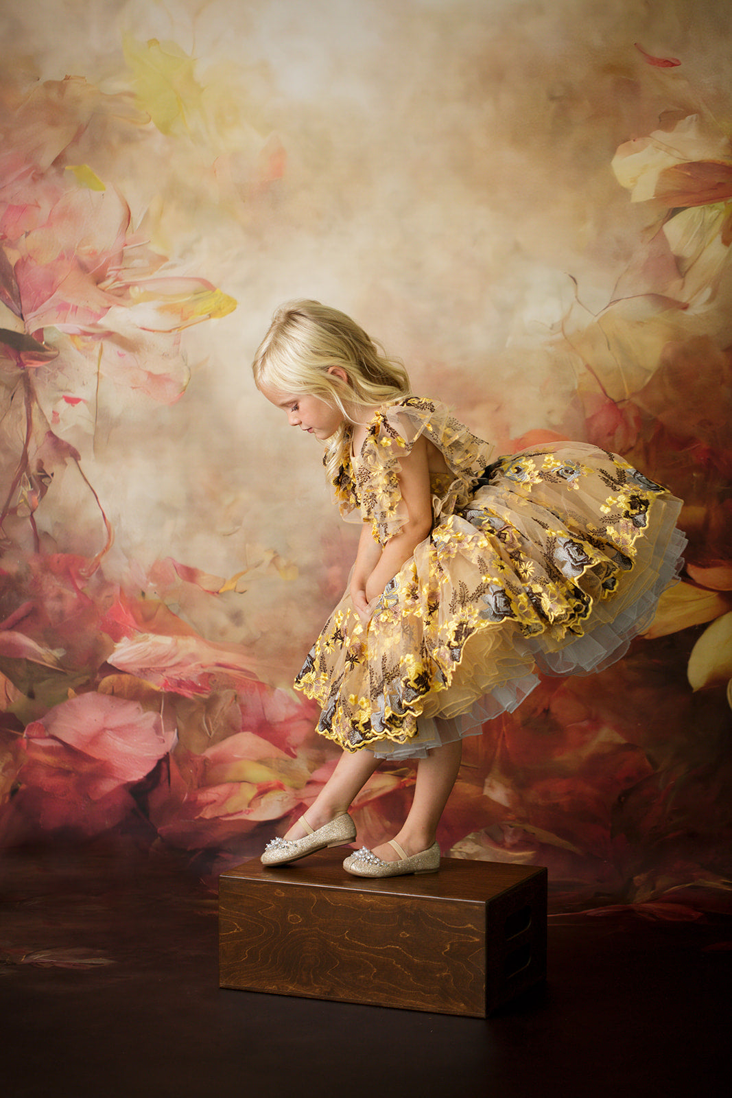 "Thistle" Petal Length Dress ( 5 Year - Petite 6 Year)