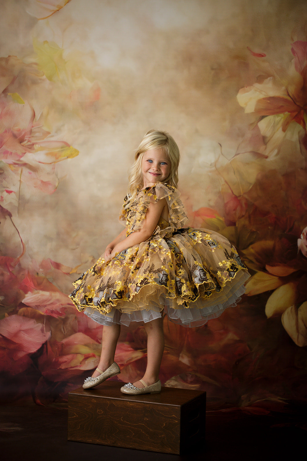 "Thistle" Petal Length Dress ( 5 Year - Petite 6 Year)
