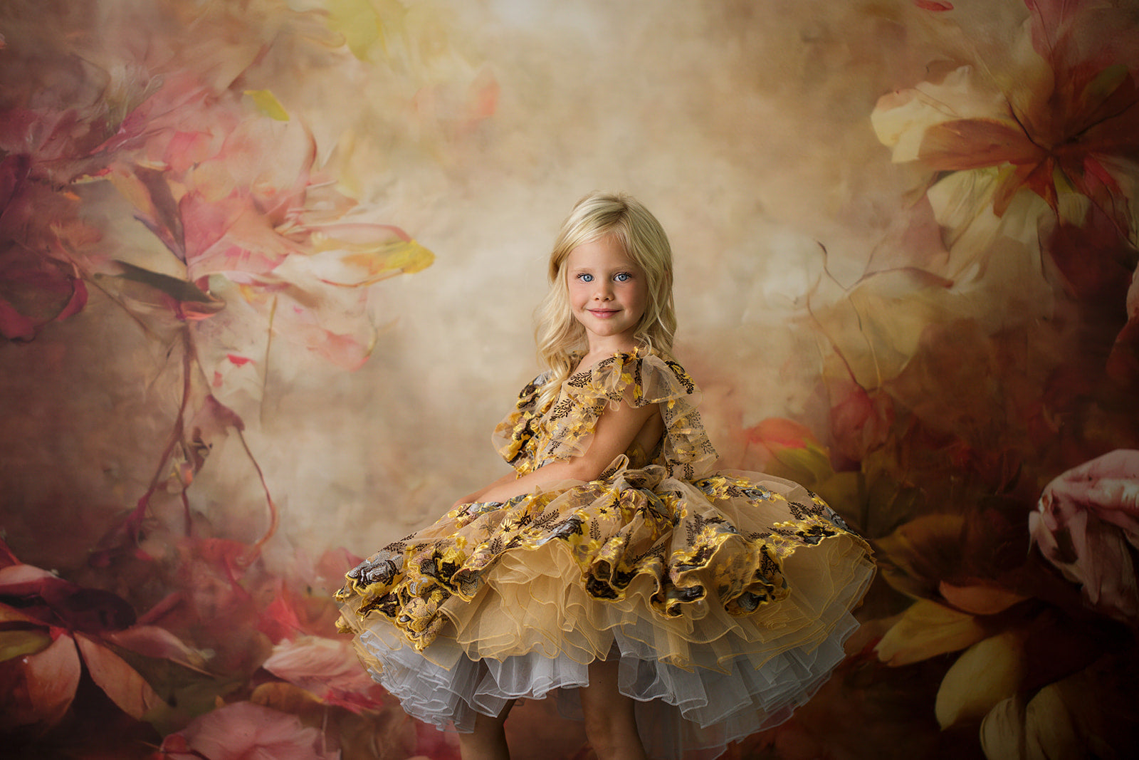 "Thistle" Petal Length Dress ( 5 Year - Petite 6 Year)