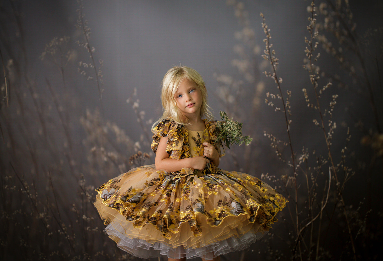 "Thistle" Petal Length Dress ( 5 Year - Petite 6 Year)