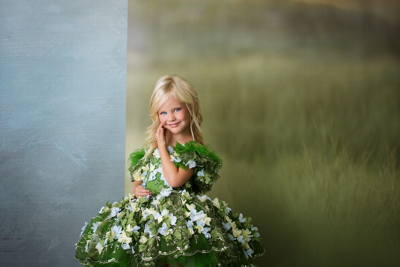"Fern" Petal Length Dress ( 5 Year - Petite 6 Year)