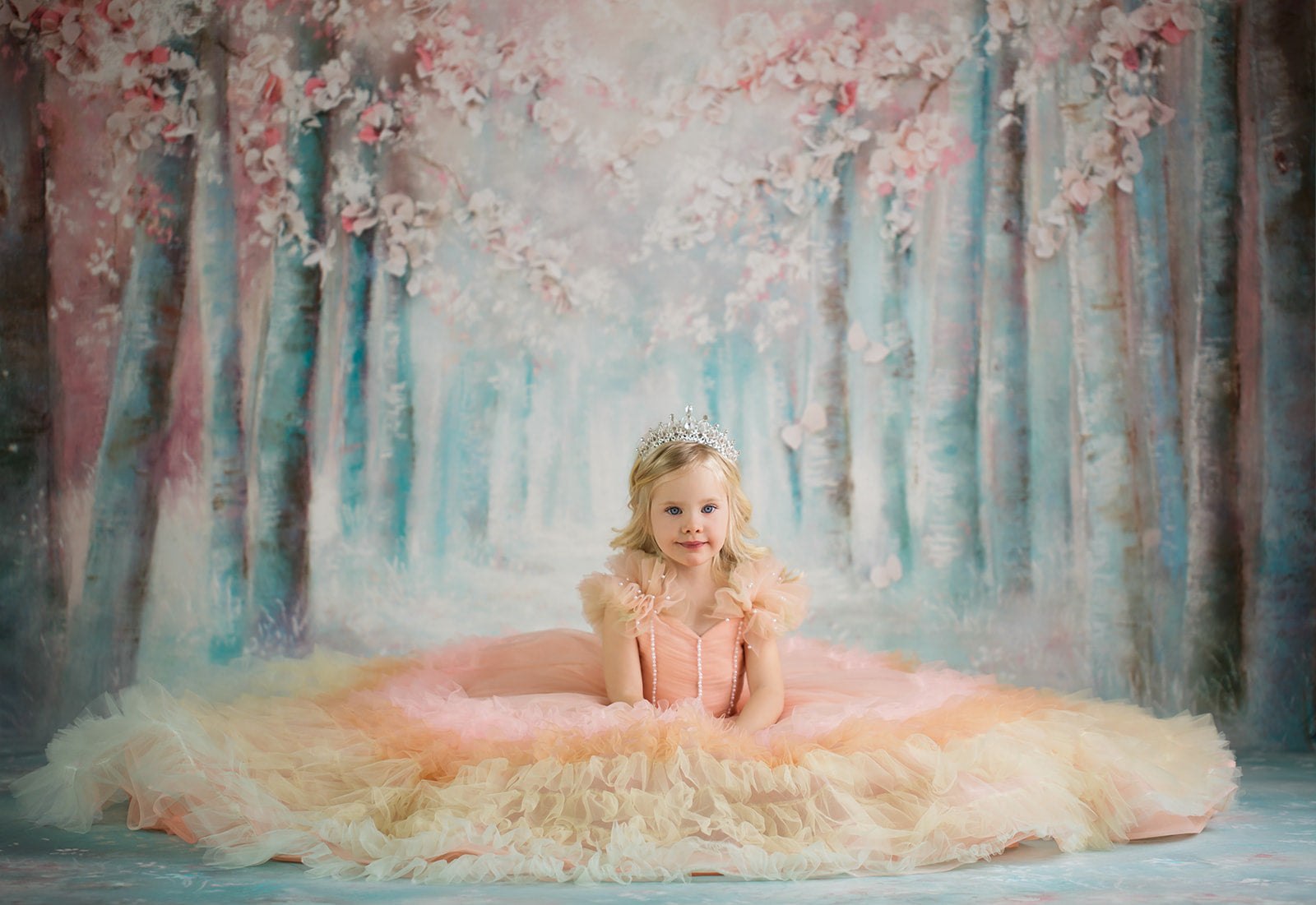 "Rainbow – Soirée" - Editorial Dress, Couture Gown, Special Occasion Dress