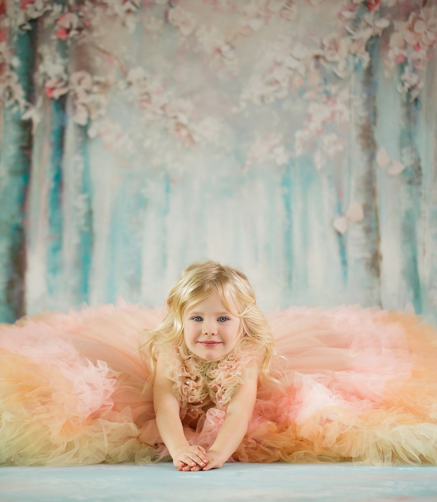 "Rainbow – Soirée" - Editorial Dress, Couture Gown, Special Occasion Dress