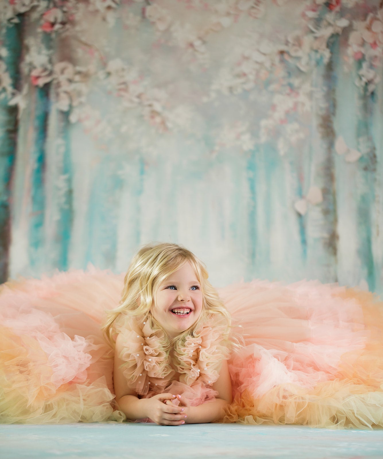 "Rainbow – Soirée" - Editorial Dress, Couture Gown, Special Occasion Dress