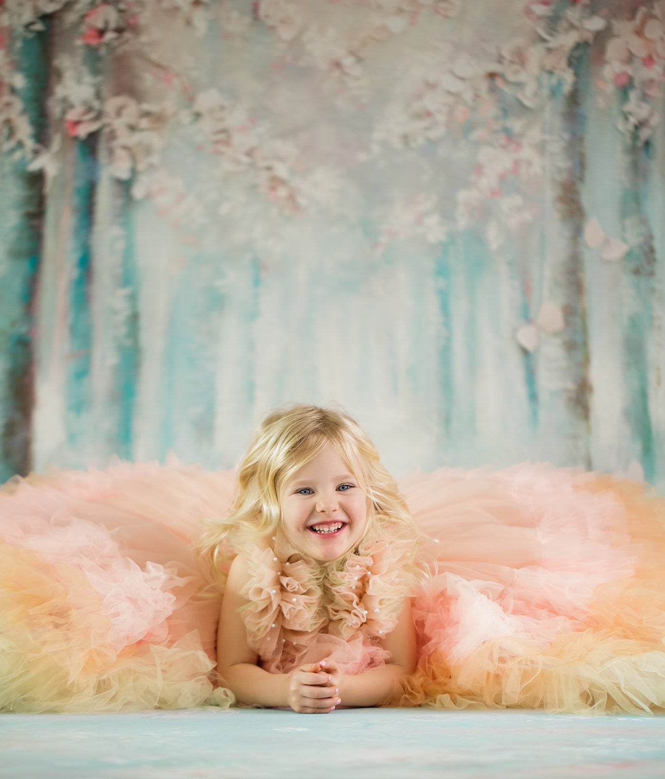 "Rainbow – Soirée" - Editorial Dress, Couture Gown, Special Occasion Dress